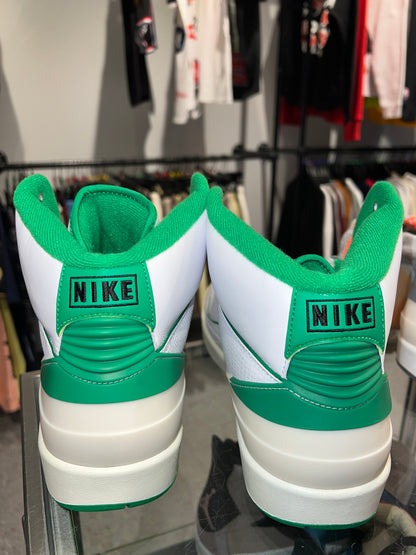 Size 14 Air Jordan 2 “Lucky Green” Brand New (Mall)