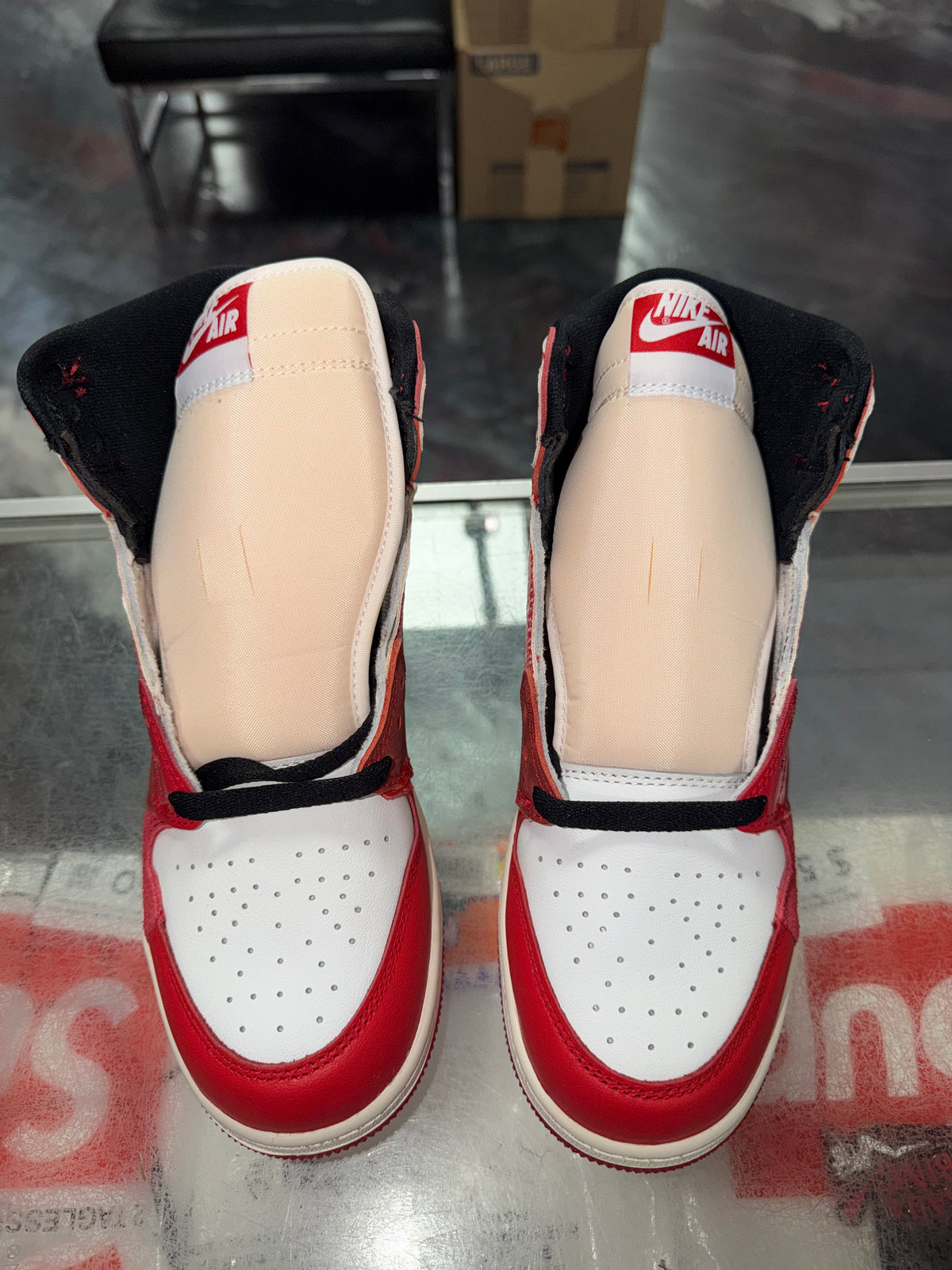Size 7y Air Jordan 1 Spider-Man "Across the Spider-Verse" Brand New