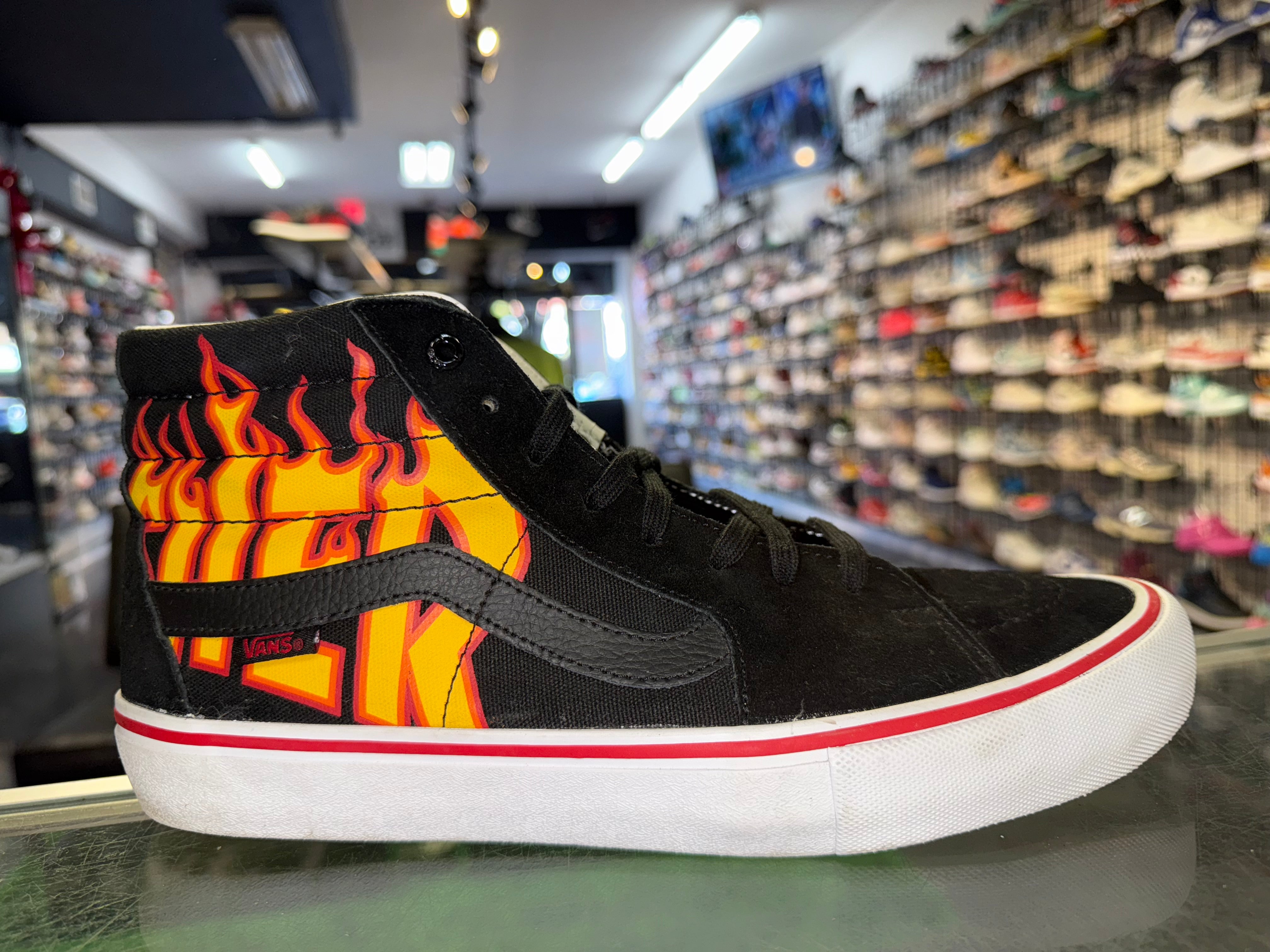Size 11 Vans Thrasher Sk8 Hi “Black”