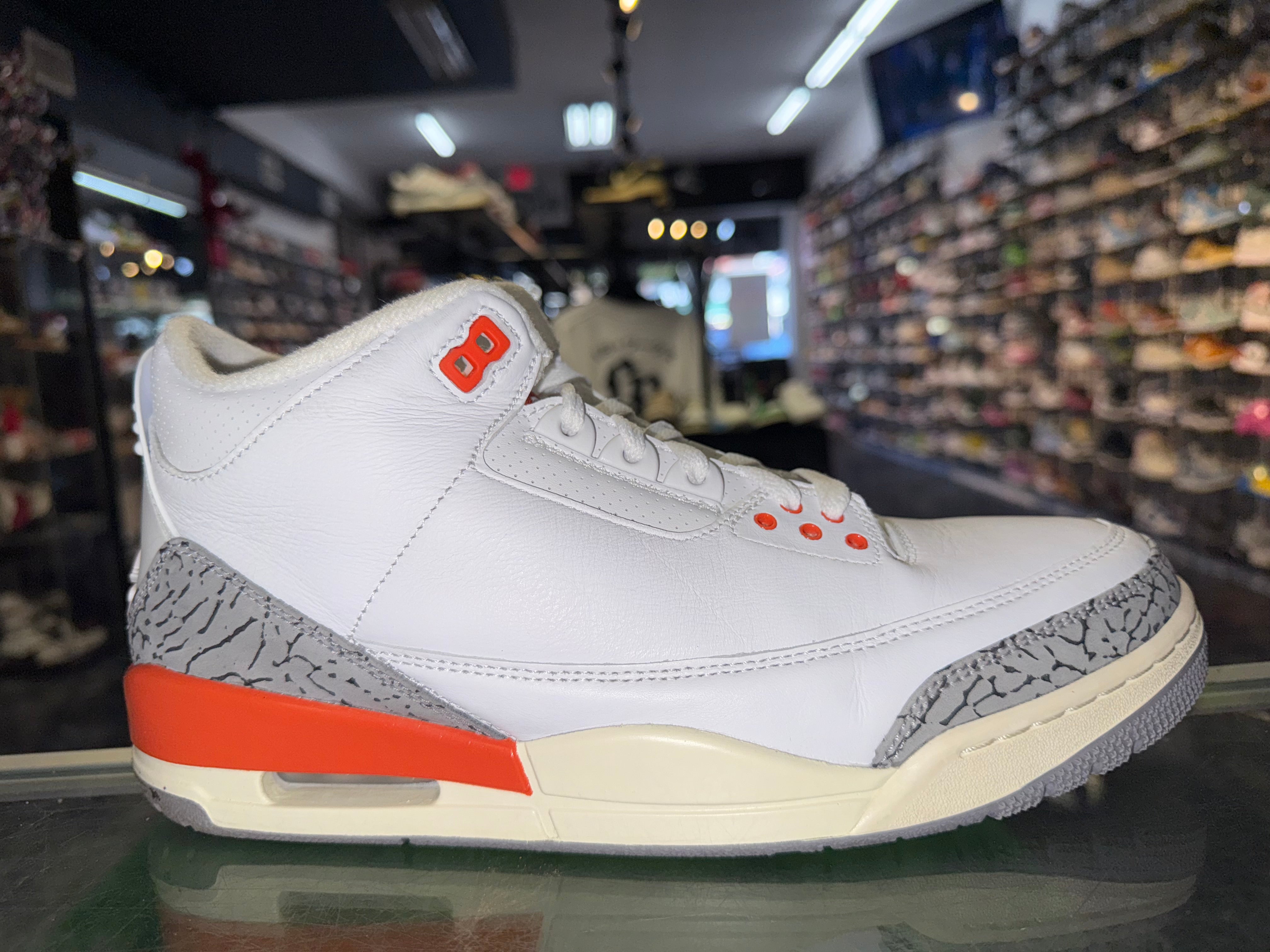 Size 10 (11.5W) Air Jordan 3 "Georgia Peach"