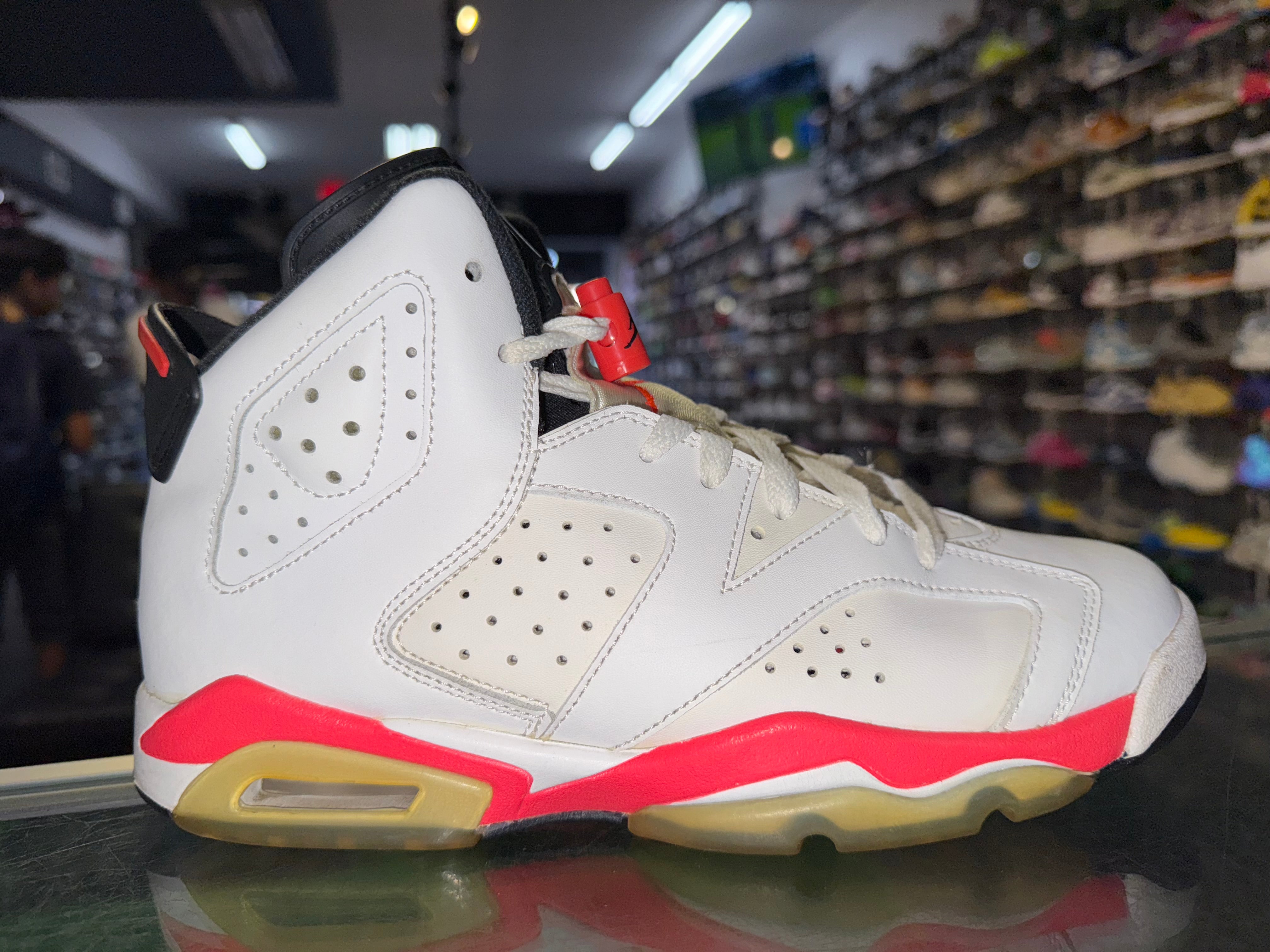 Size 6.5y Air Jordan 6 “Infrared”