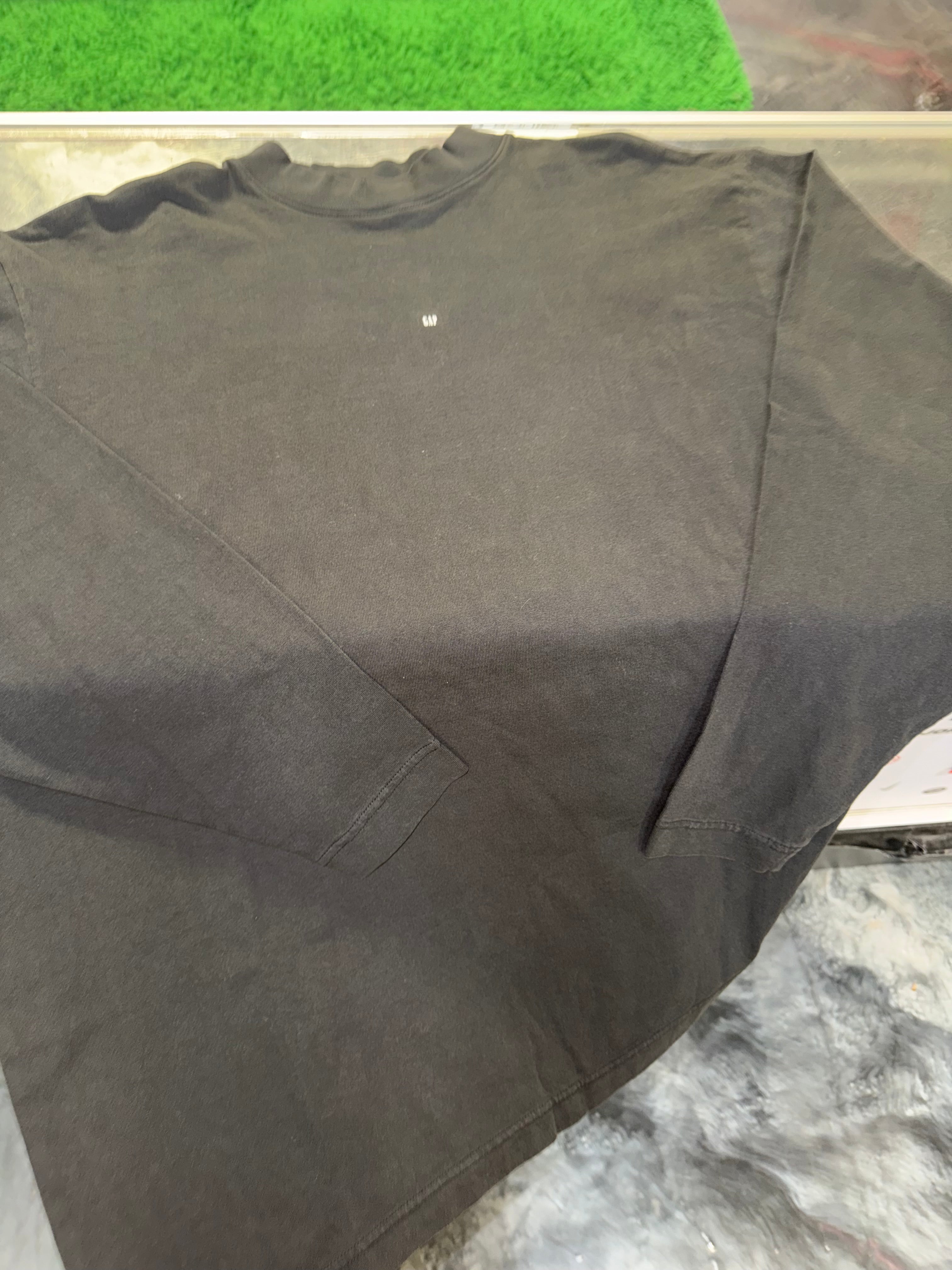 Size M Yzy Gap Long Sleeve Tee “Black” Worn 1x