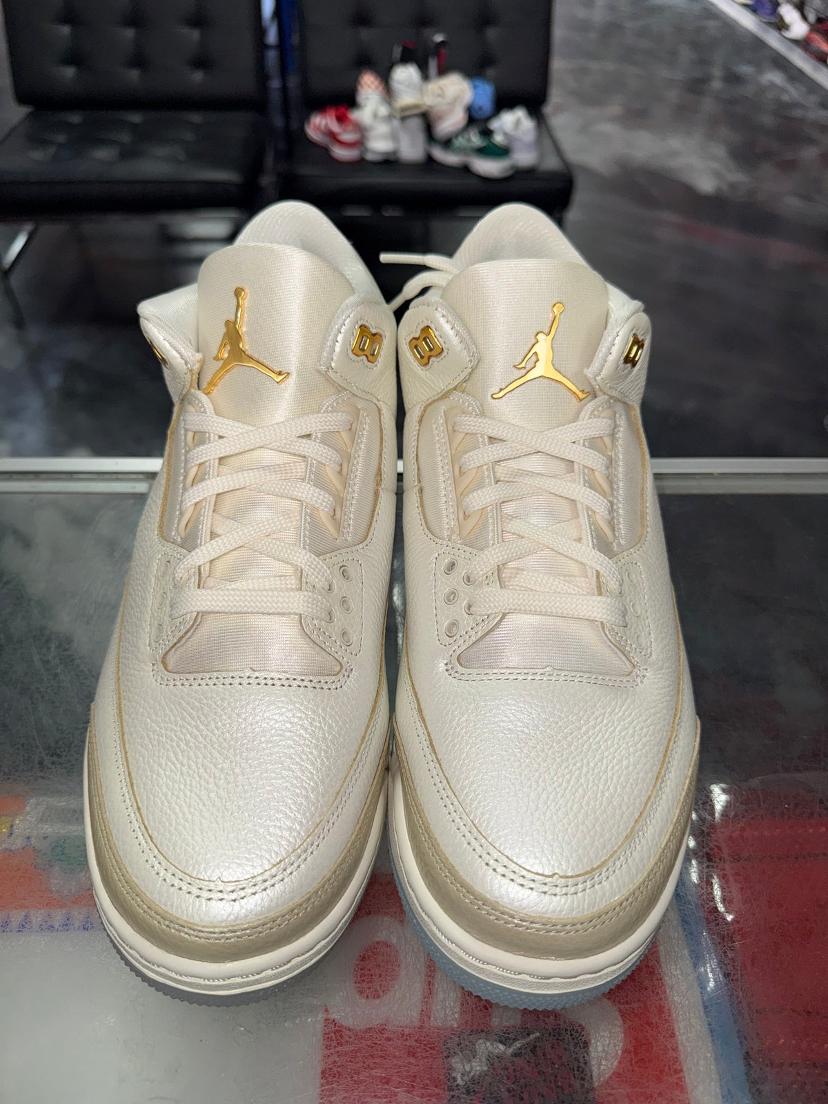 Size 10.5 (12W) Air Jordan 3 "Champagne and Oysters" Brand New