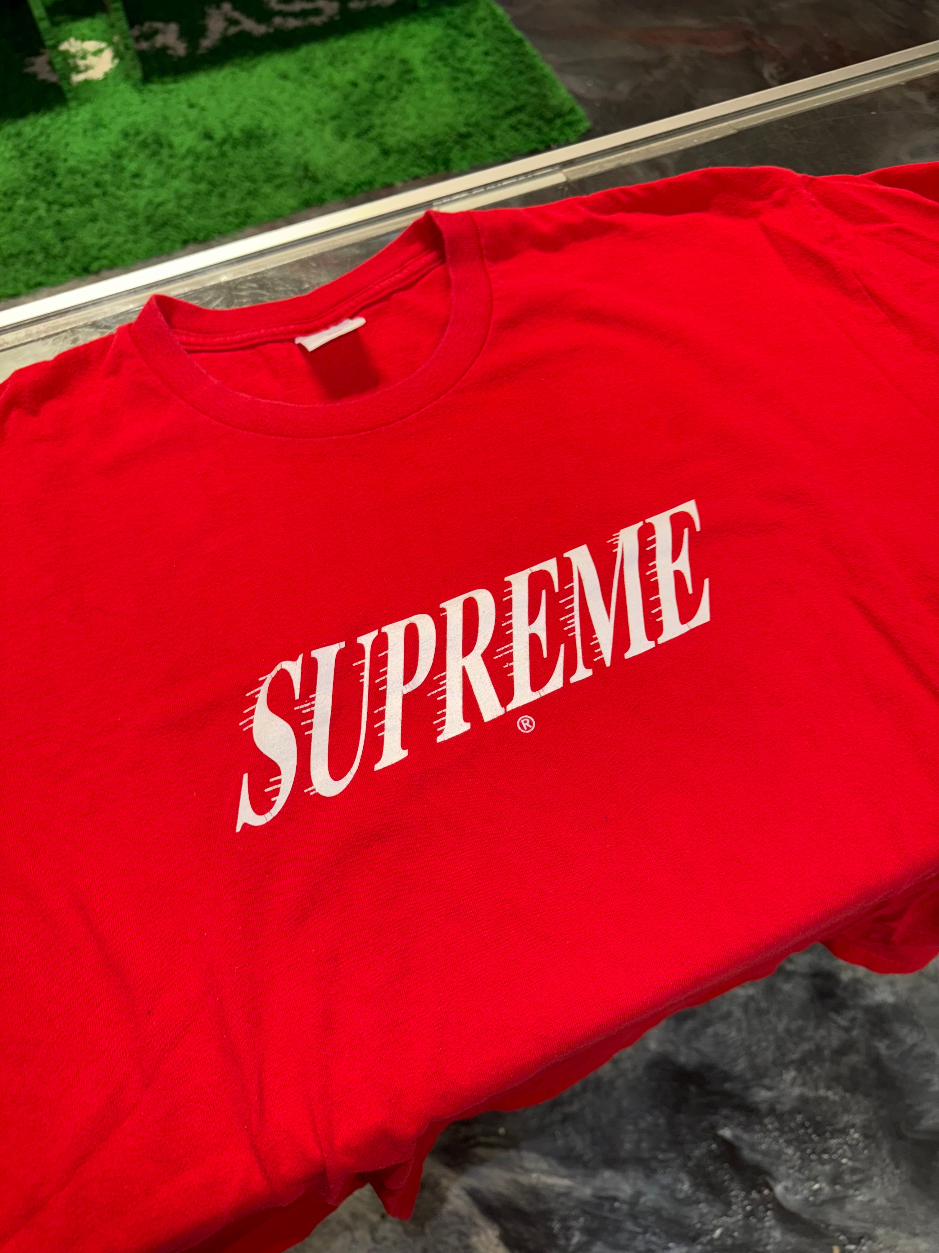 Size XXL Supreme Slap Shot Tee “Red”