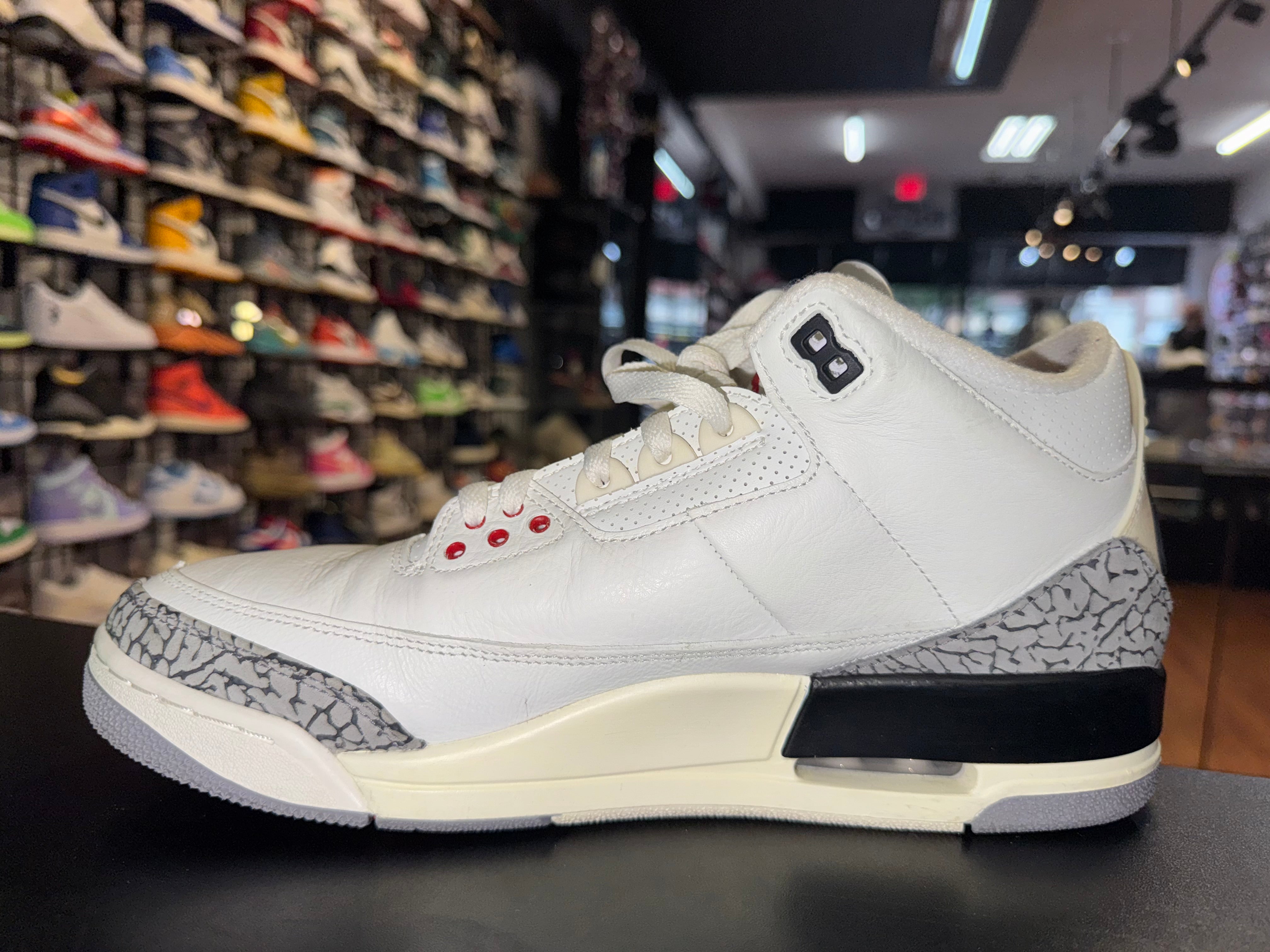 Size 11 Air Jordan 3 Reimagined "White Cement"