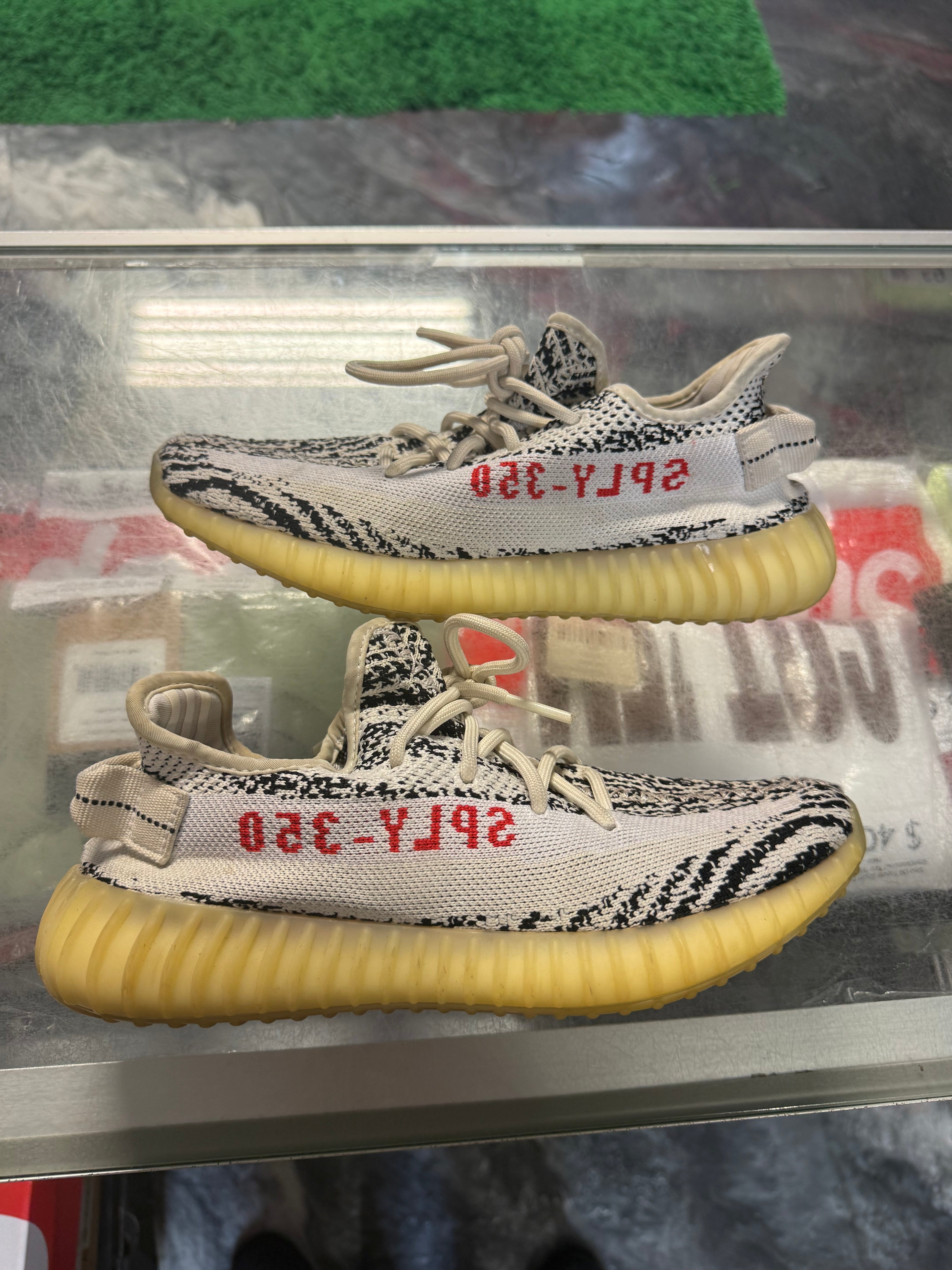 Size 6.5 Yeezy Boost 350 V2 "Zebra" - NB