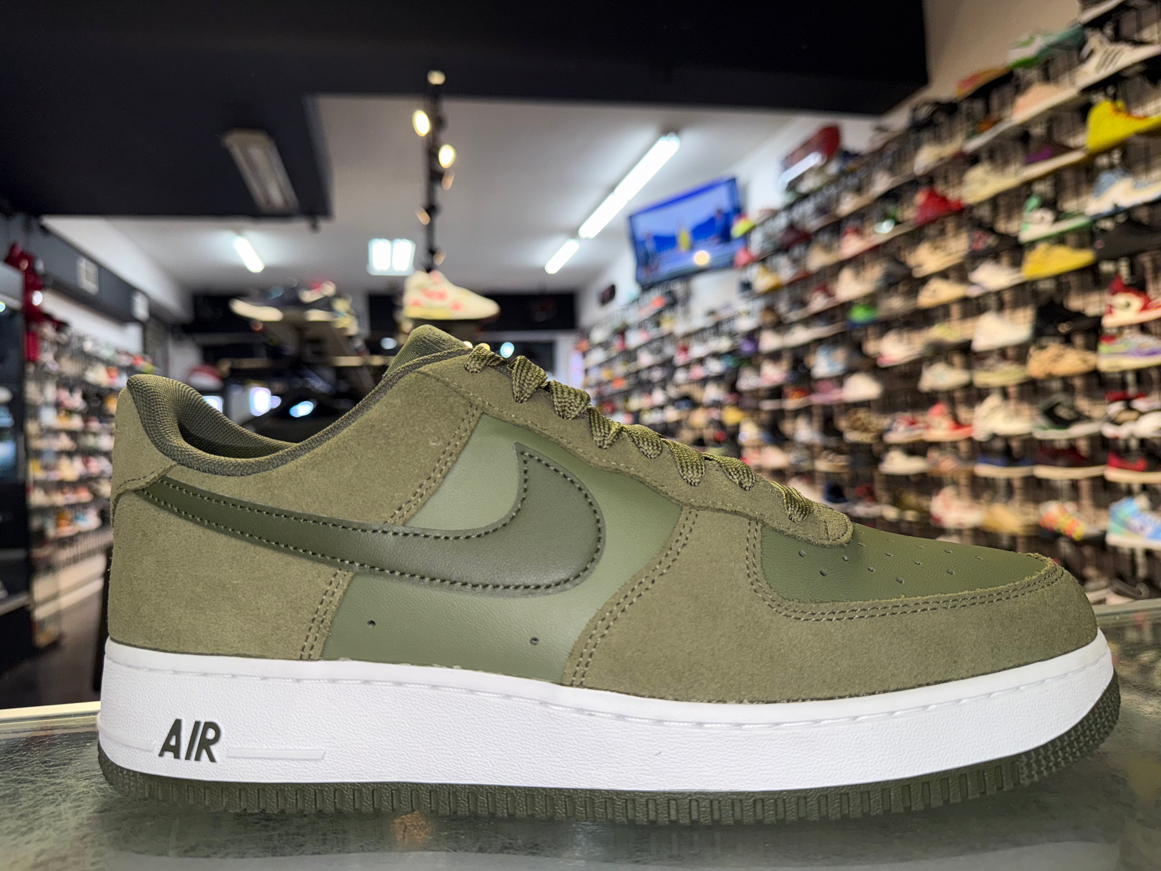 Size 12 Air Force 1 “Medium Olive” Worn 1x