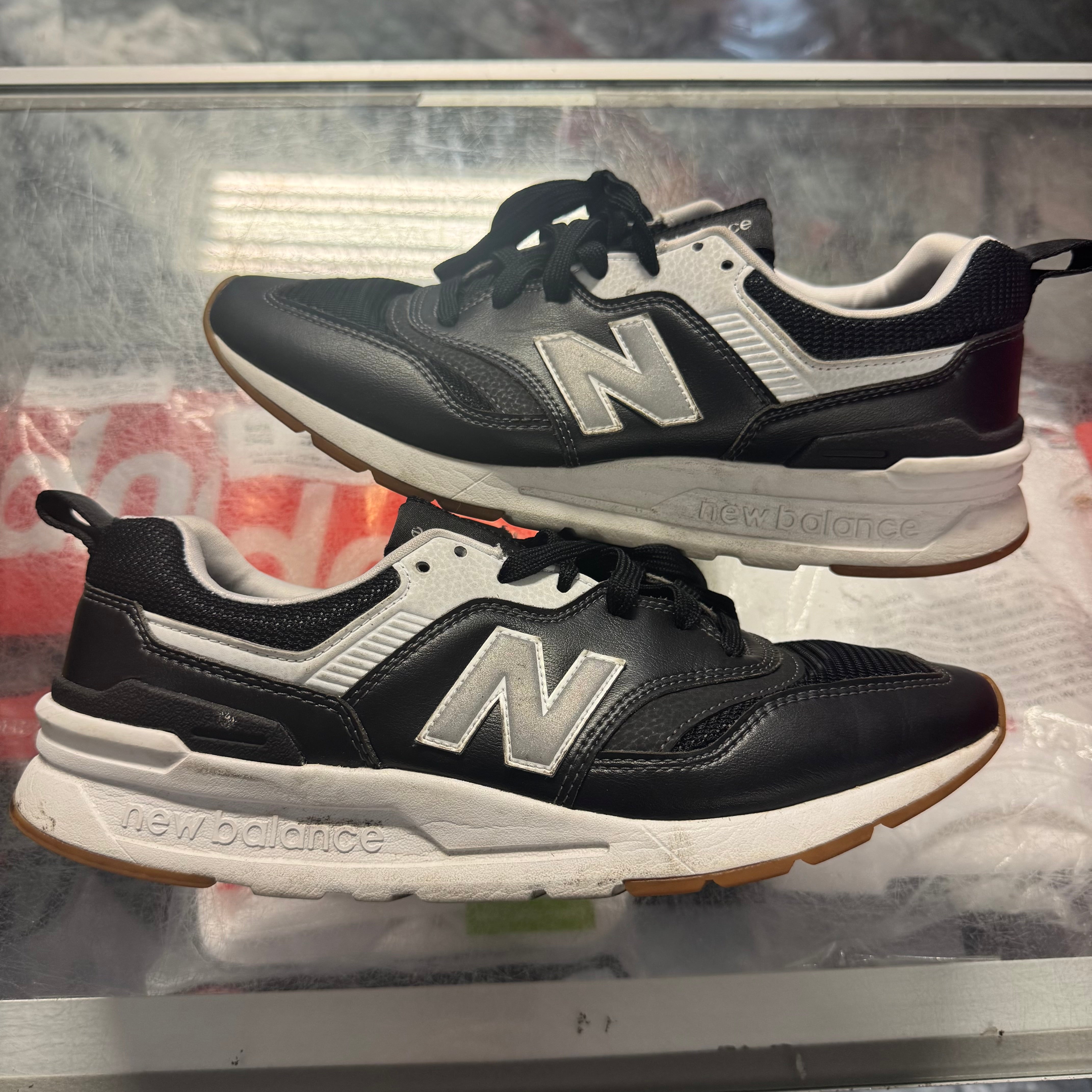 Size 9 New Balance 997 V1 "Black White" - NB