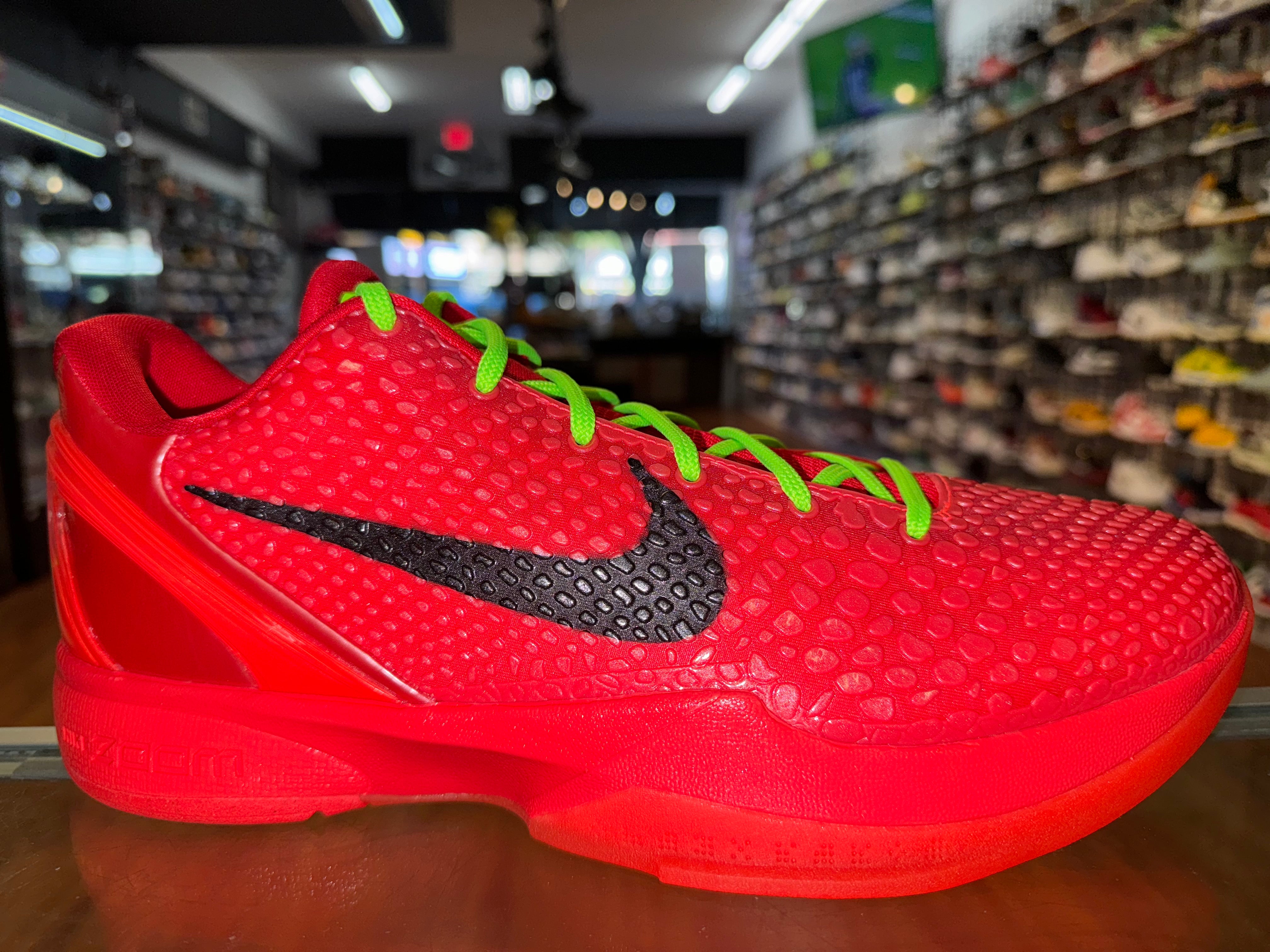 Size 11 Nike Kobe 6 Protro “Reverse Grinch” Brand New