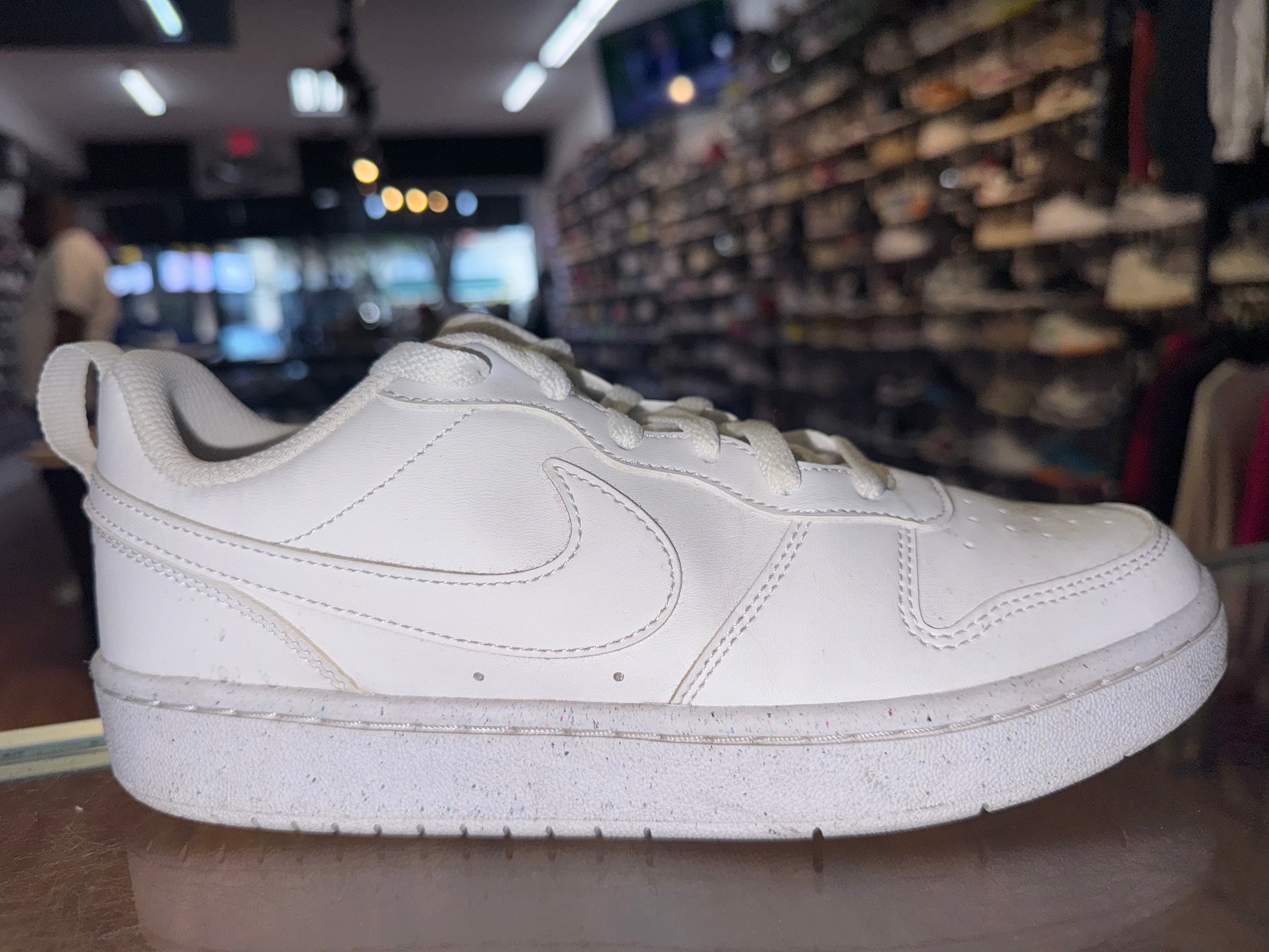 Size 6y Nike Court "White" - NB