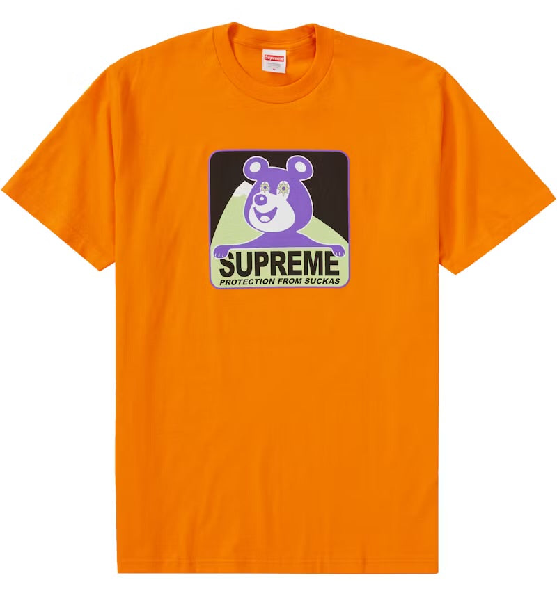Size L Supreme Bear Tee “Orange”