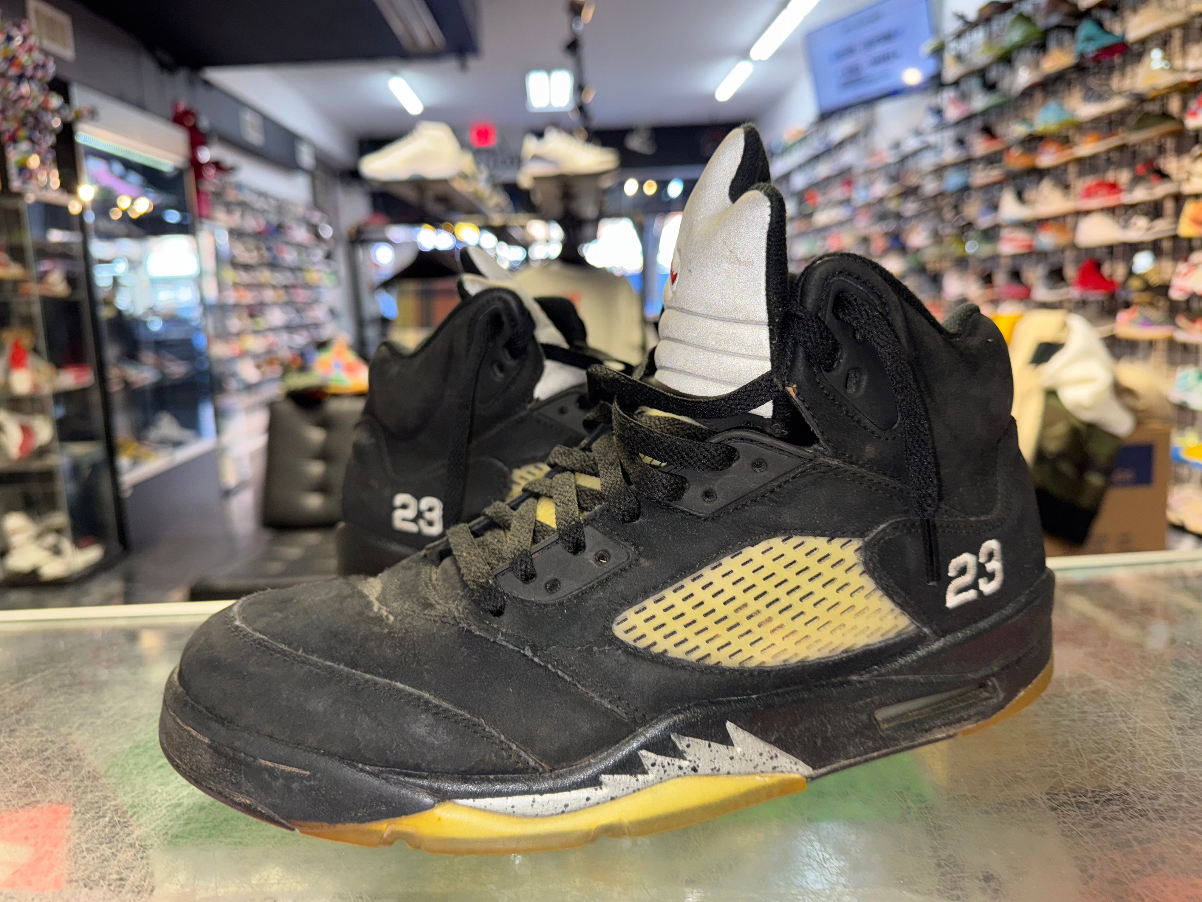 Size 12 AJ 5 "Metallic" 2011