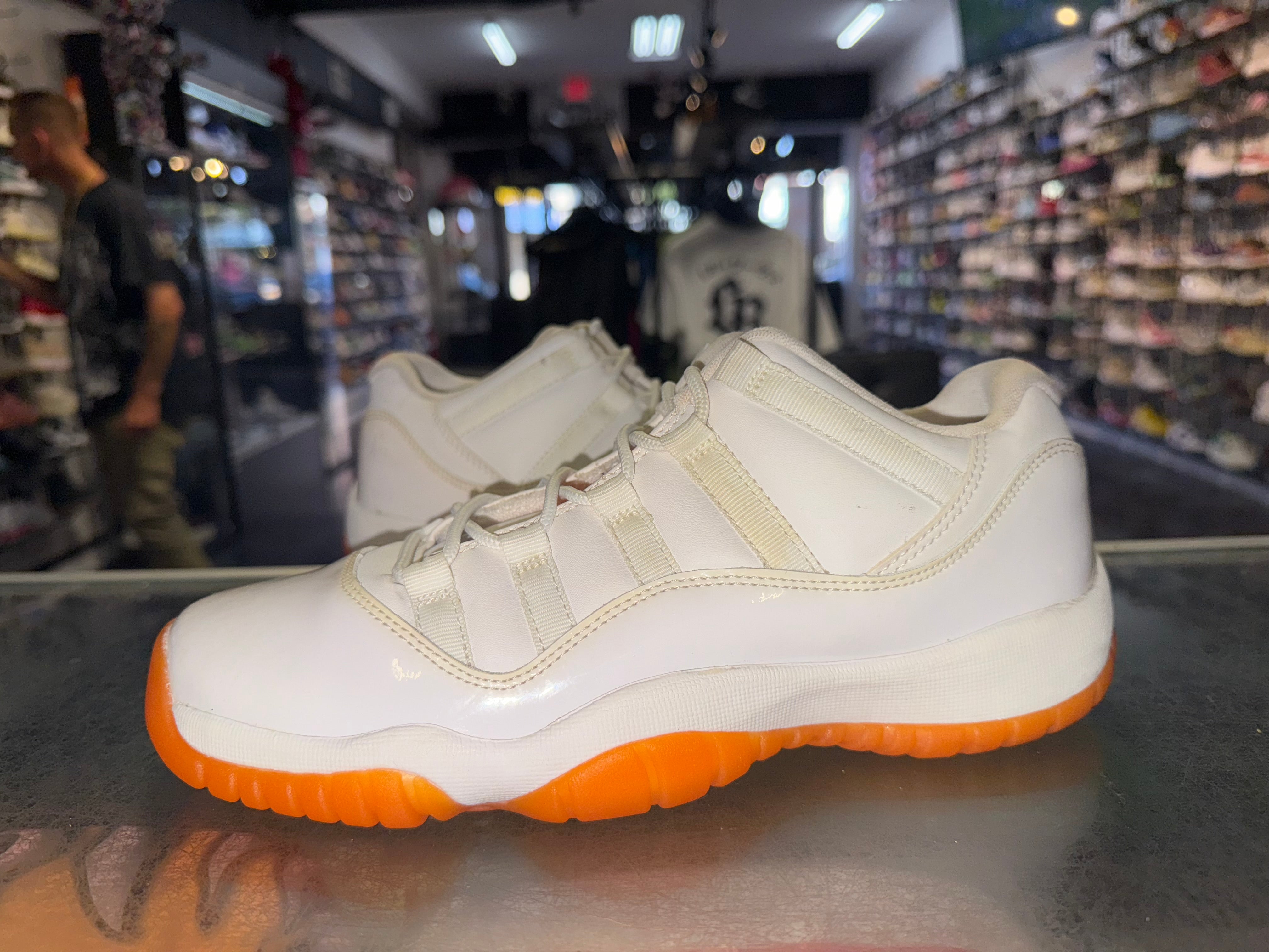 Size 7y Air Jordan 11 Low "Citrus"