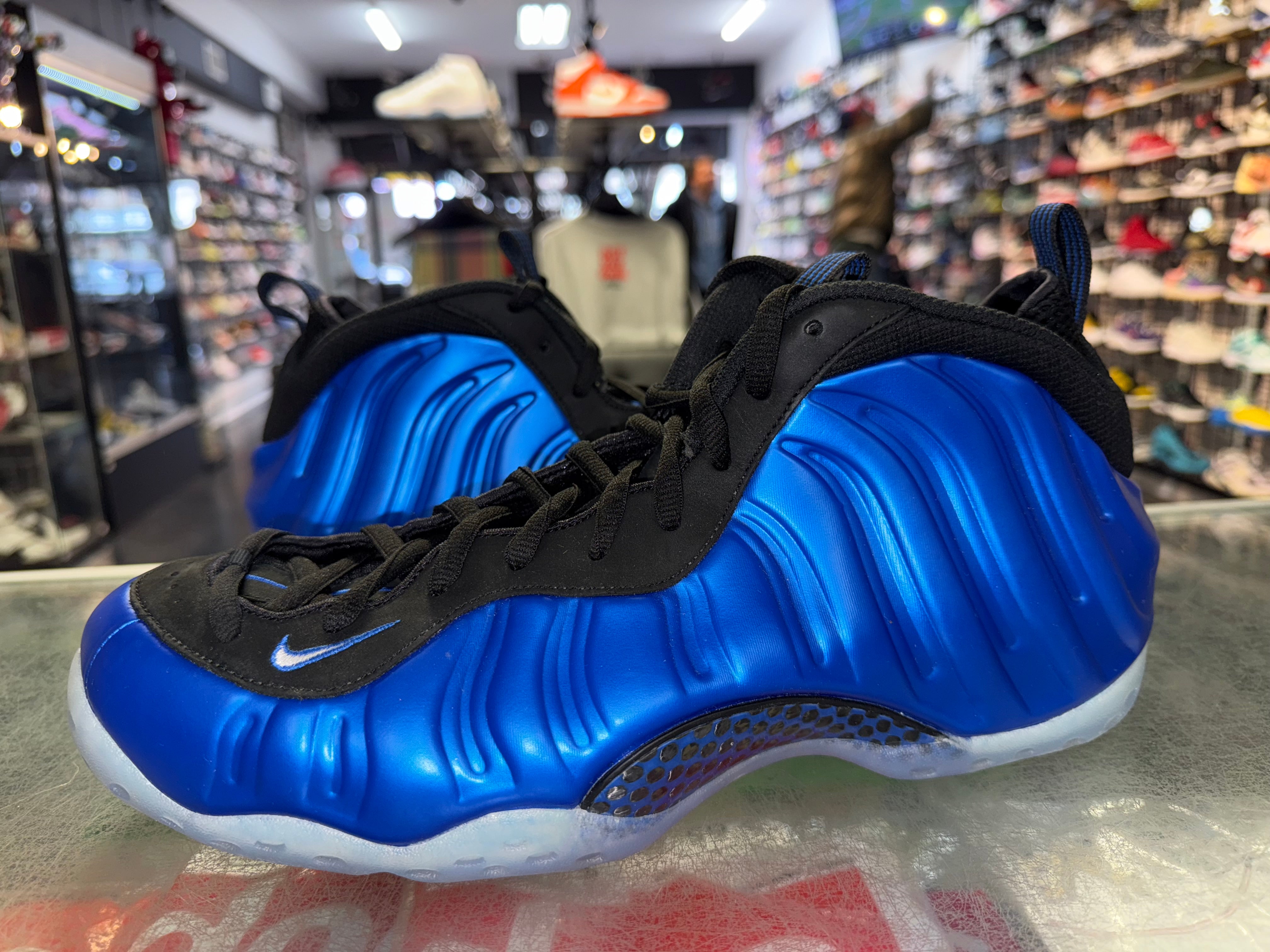 Size 12 Foamposite One "International Blue"