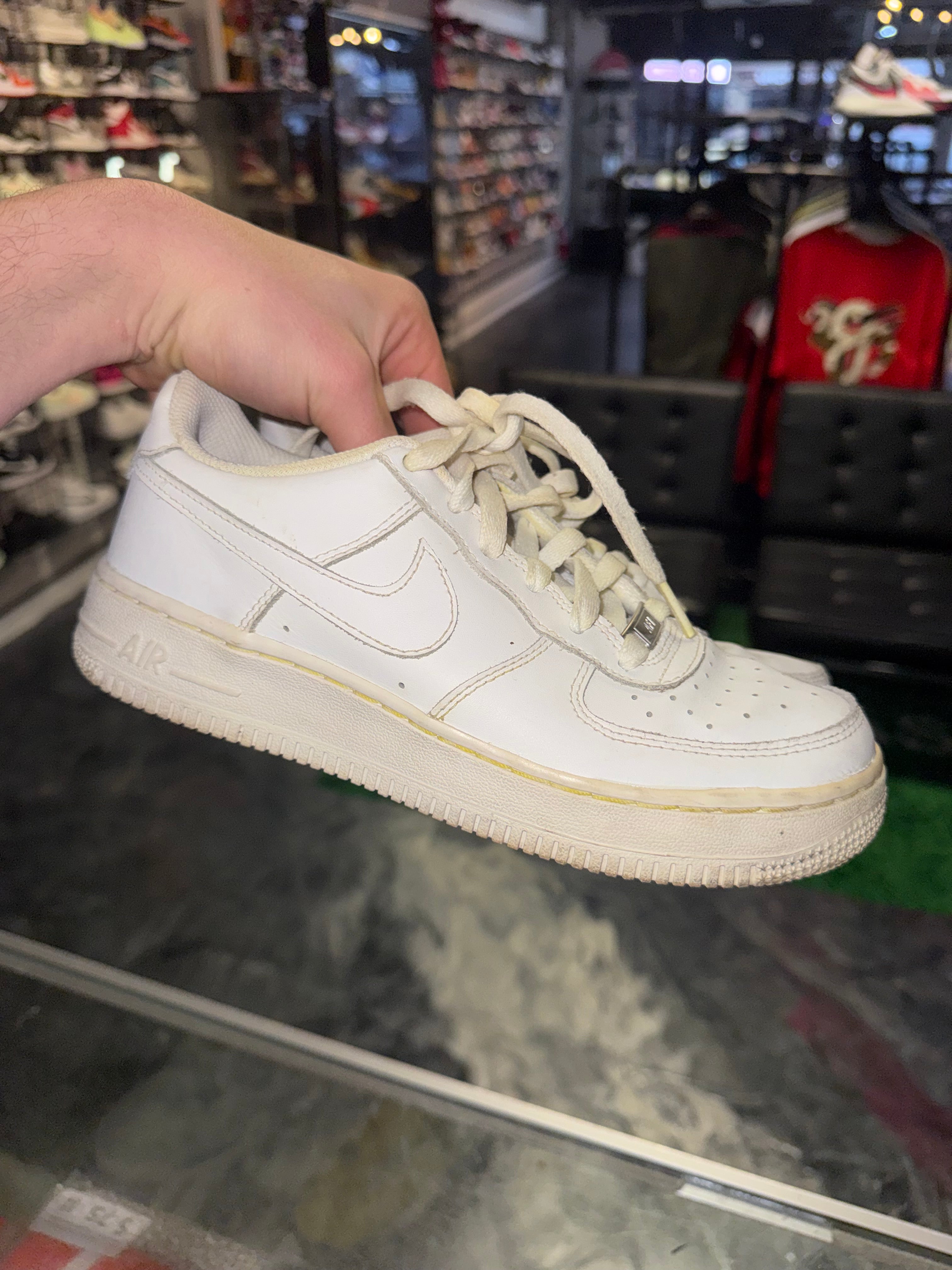 Size 5.5y AF1 "White" FREE