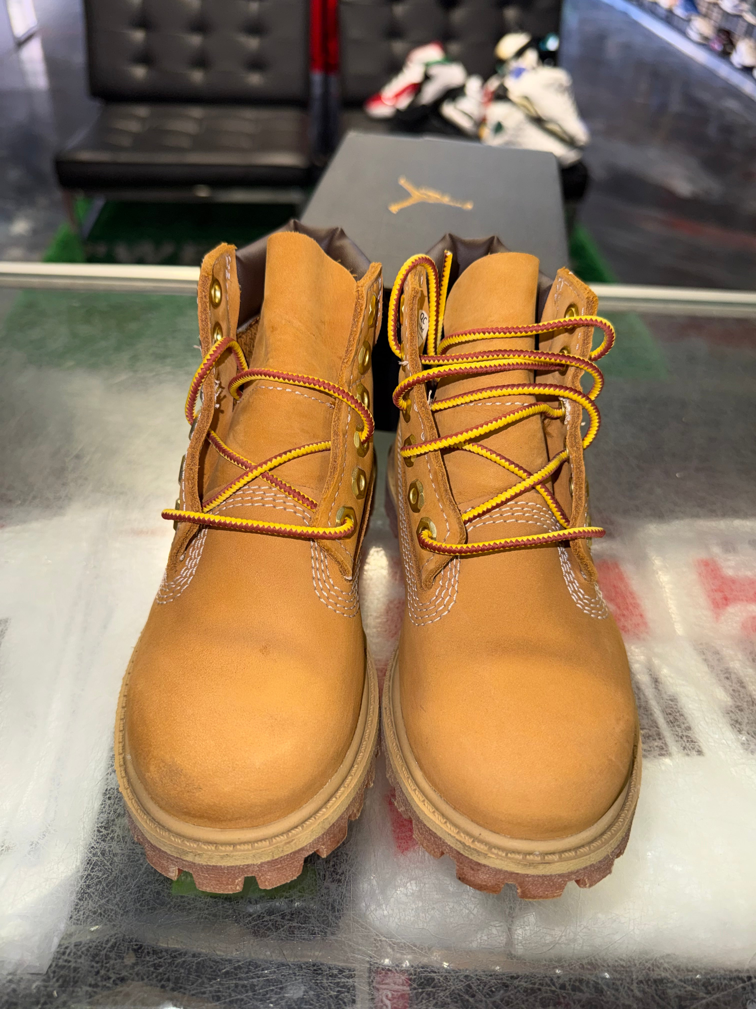 Size 10c Timberland 6 Inch Boot "Wheat" (TD) Brand New