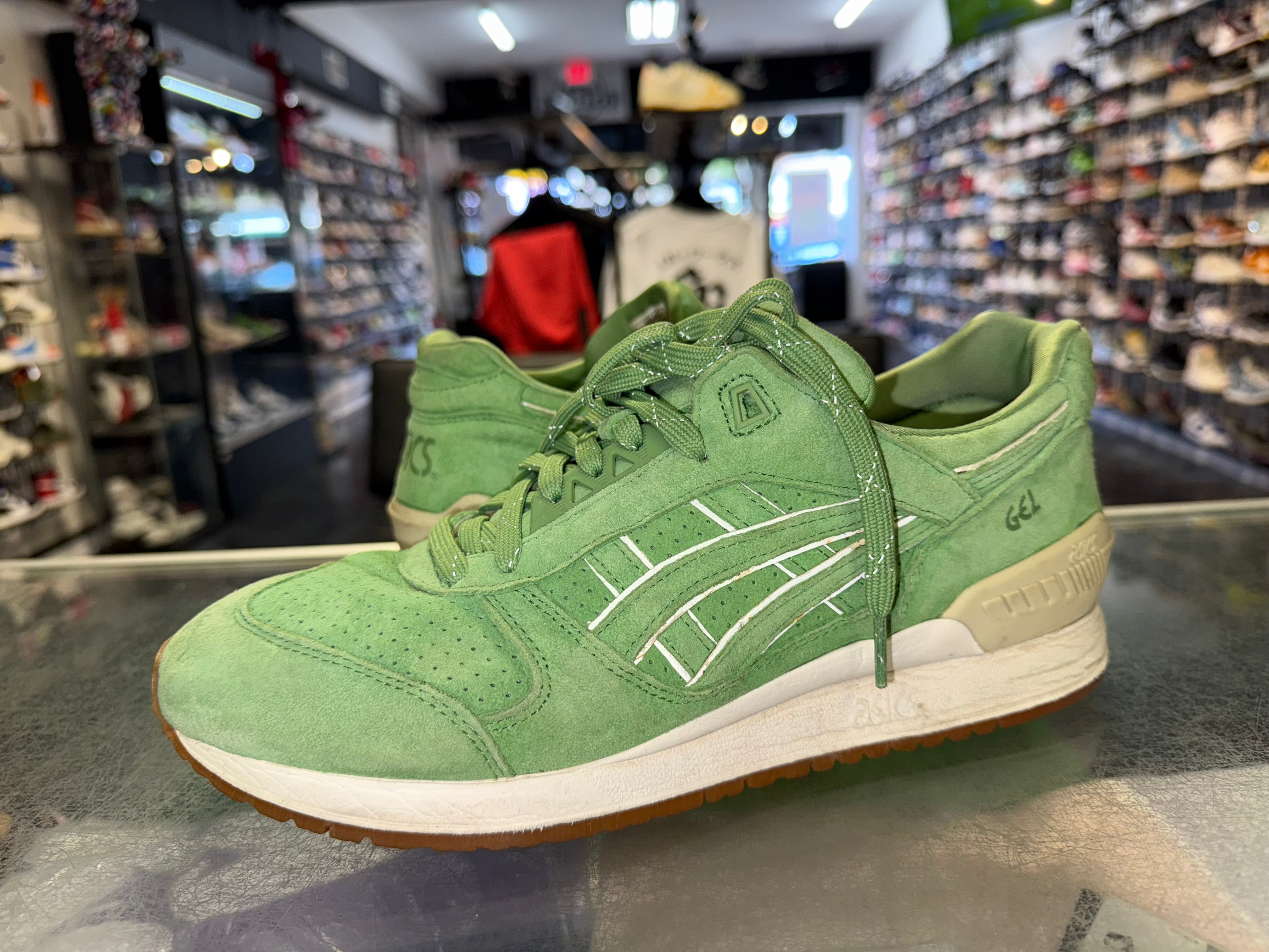 Size 10 Asics Gel Lyte III Concepts "Green" - NB
