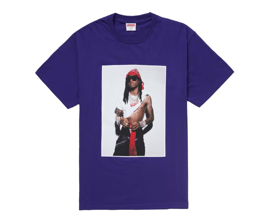 Size S Supreme Playboi Carti Photo Tee “Purple” Brand New