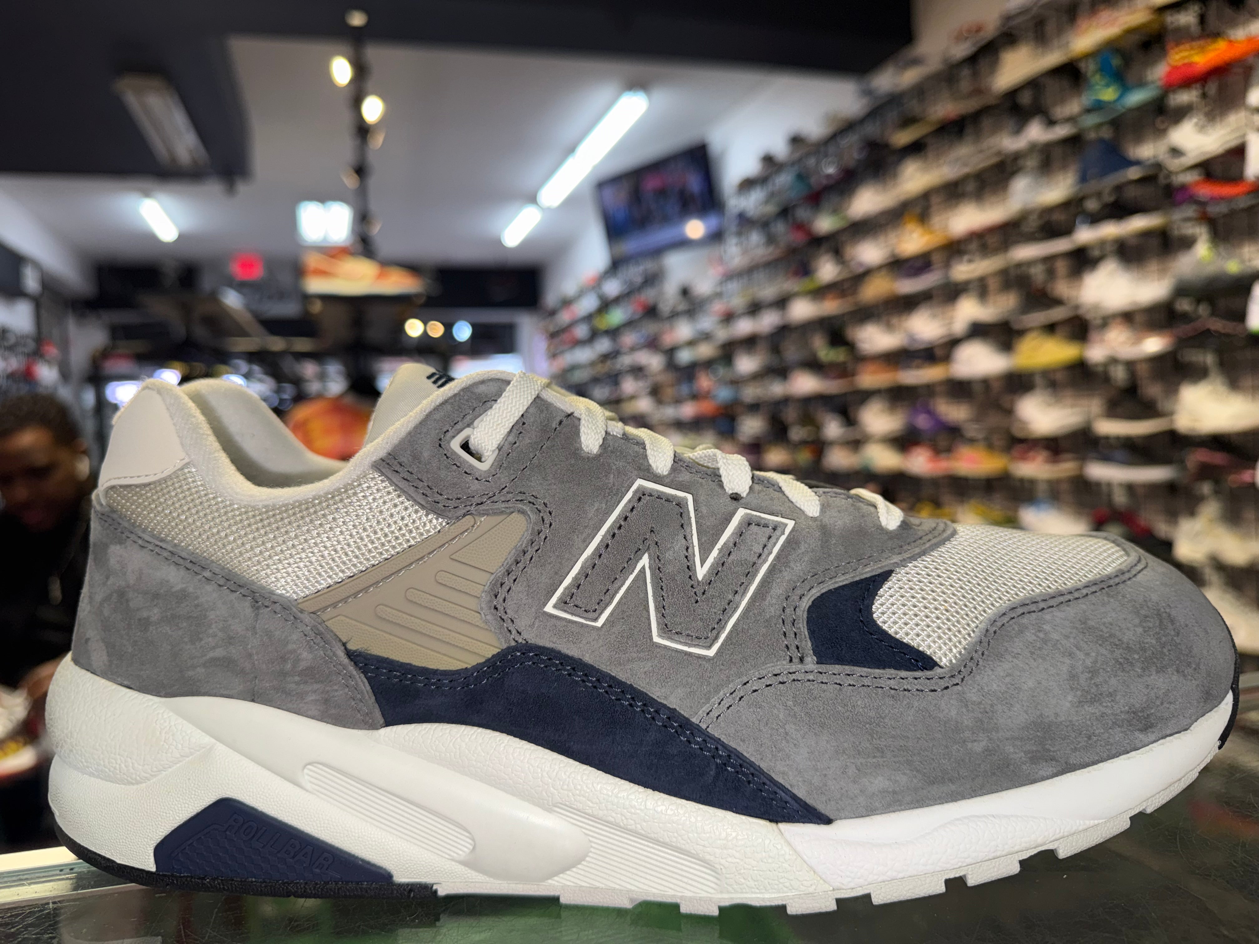 Size 13 New Balance 580 “Dark Grey Navy”