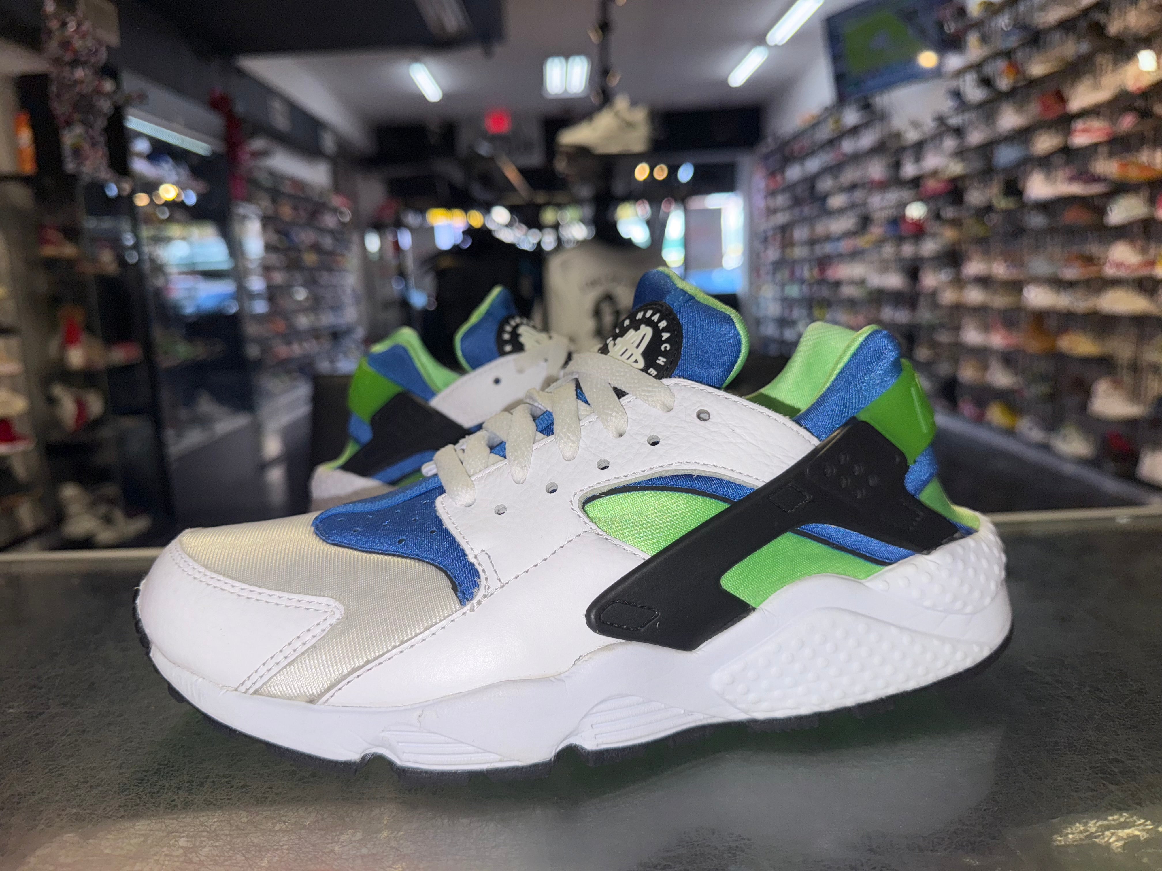 Size 8.5 Air Huarache "Scream Green" 2014