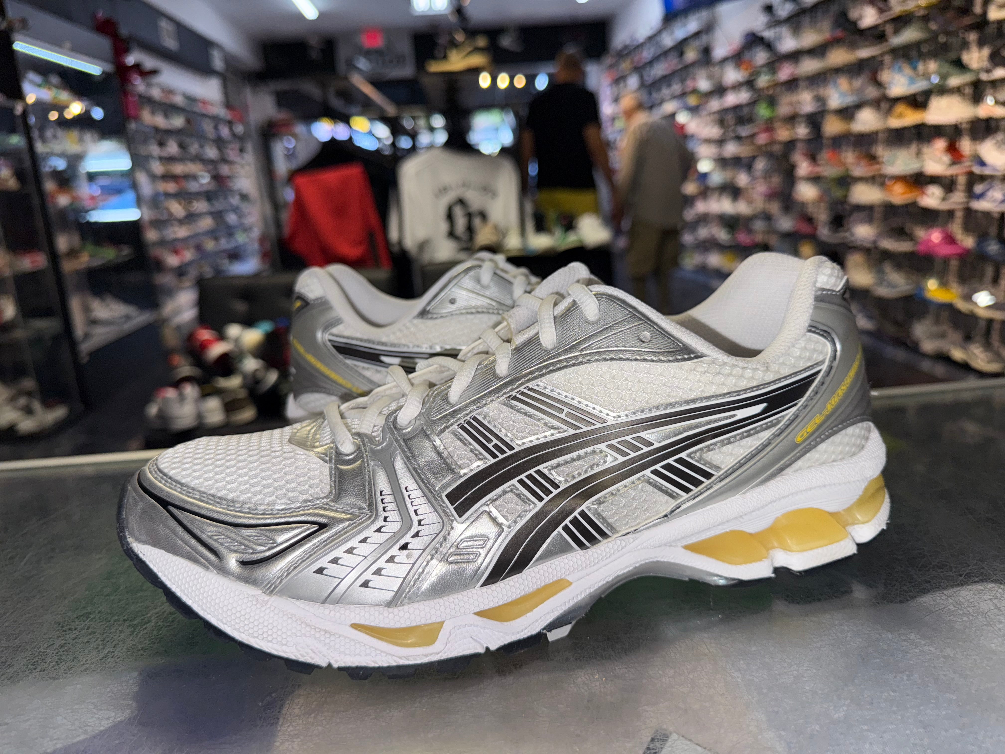 Size 10 Asics Gel-Kayano "Tai Chi Yellow"