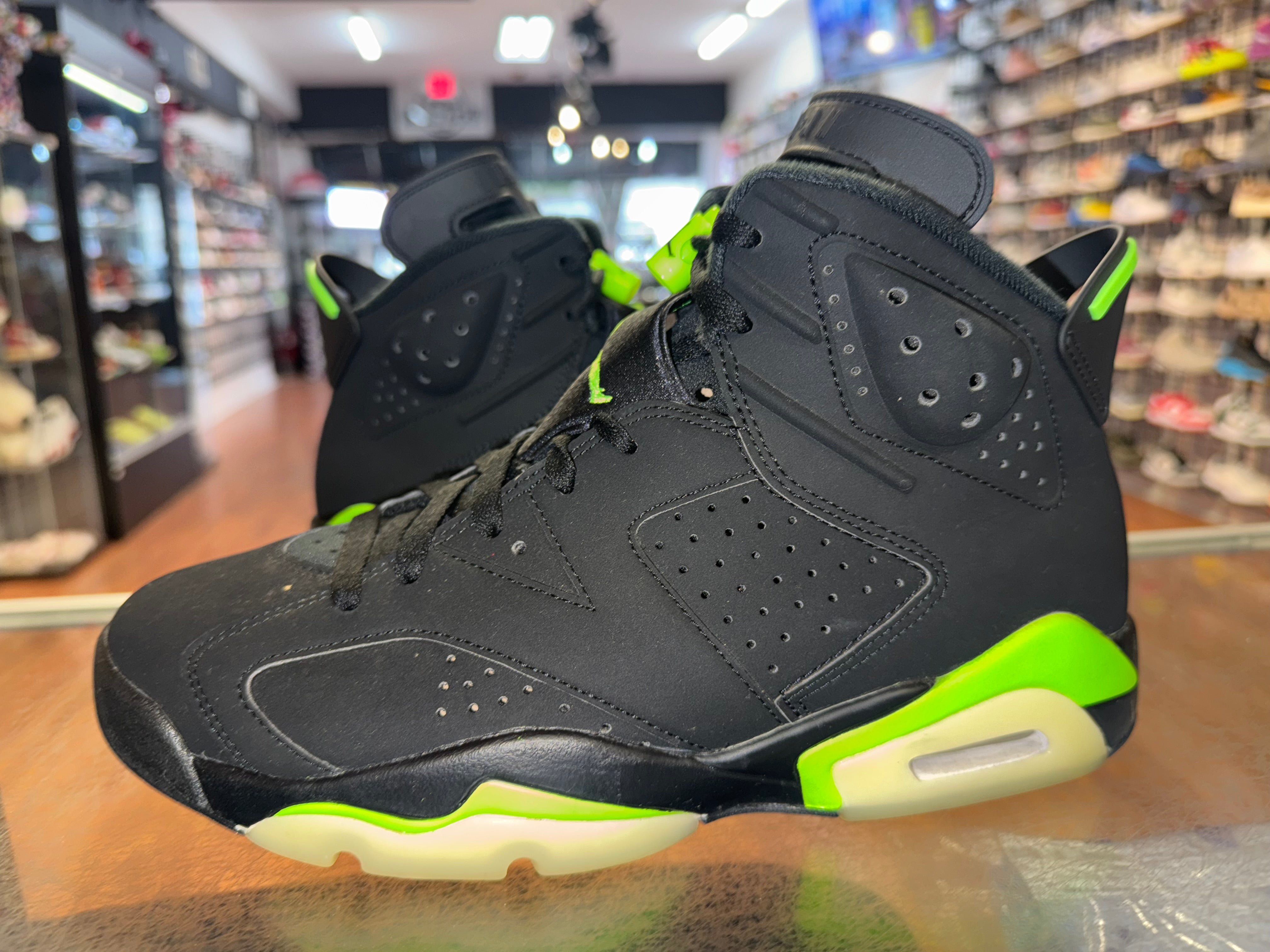 Size 9 Air Jordan 6 “Electric Green”