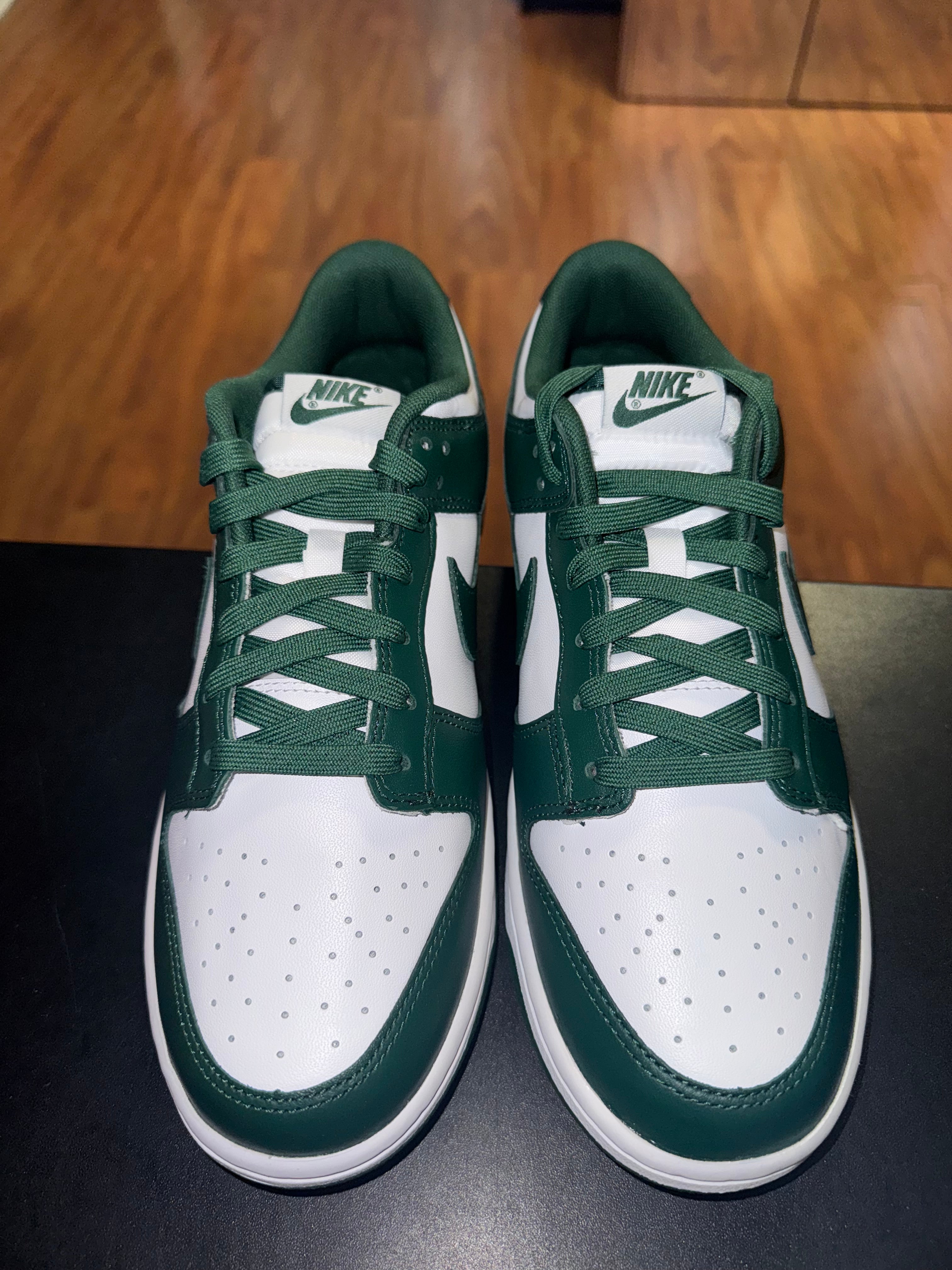 Size 9.5 Dunk Low "Michigan State” Brand New