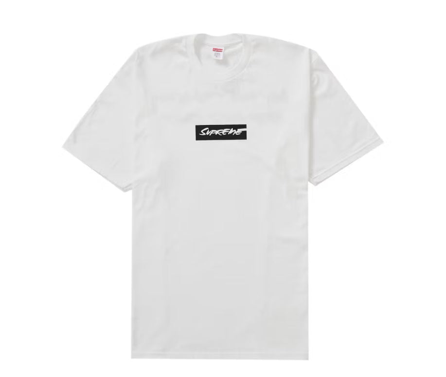 Size L Supreme Futura Box Logo Tee “White” Brand New