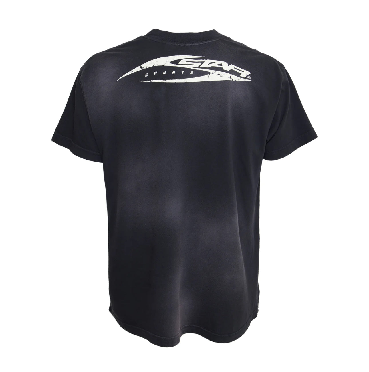 Size S (Fits M) Hellstar Sports Logo Tee “Washed Black” Brand New