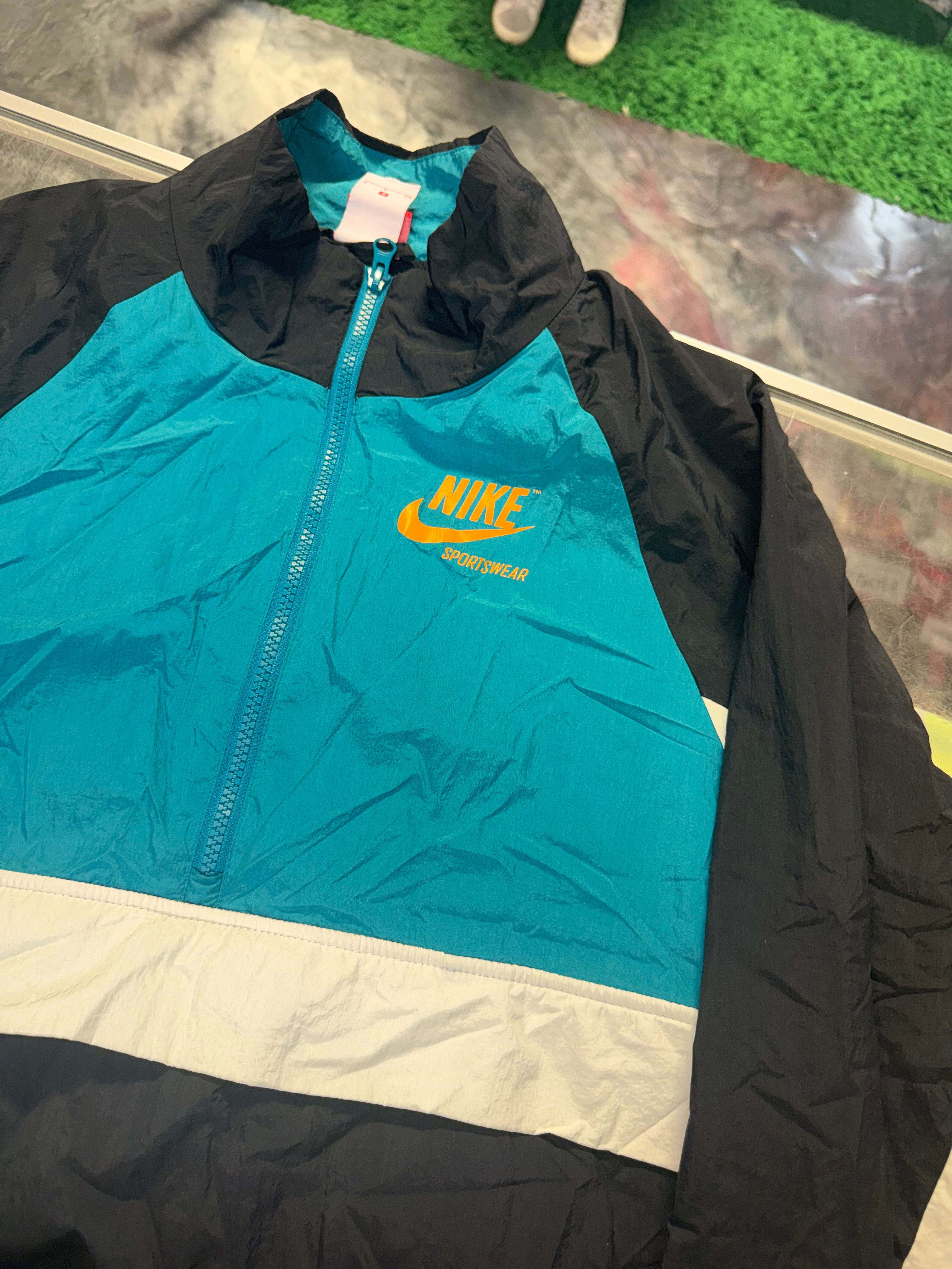 Small Nike Quarter Zip Aqua