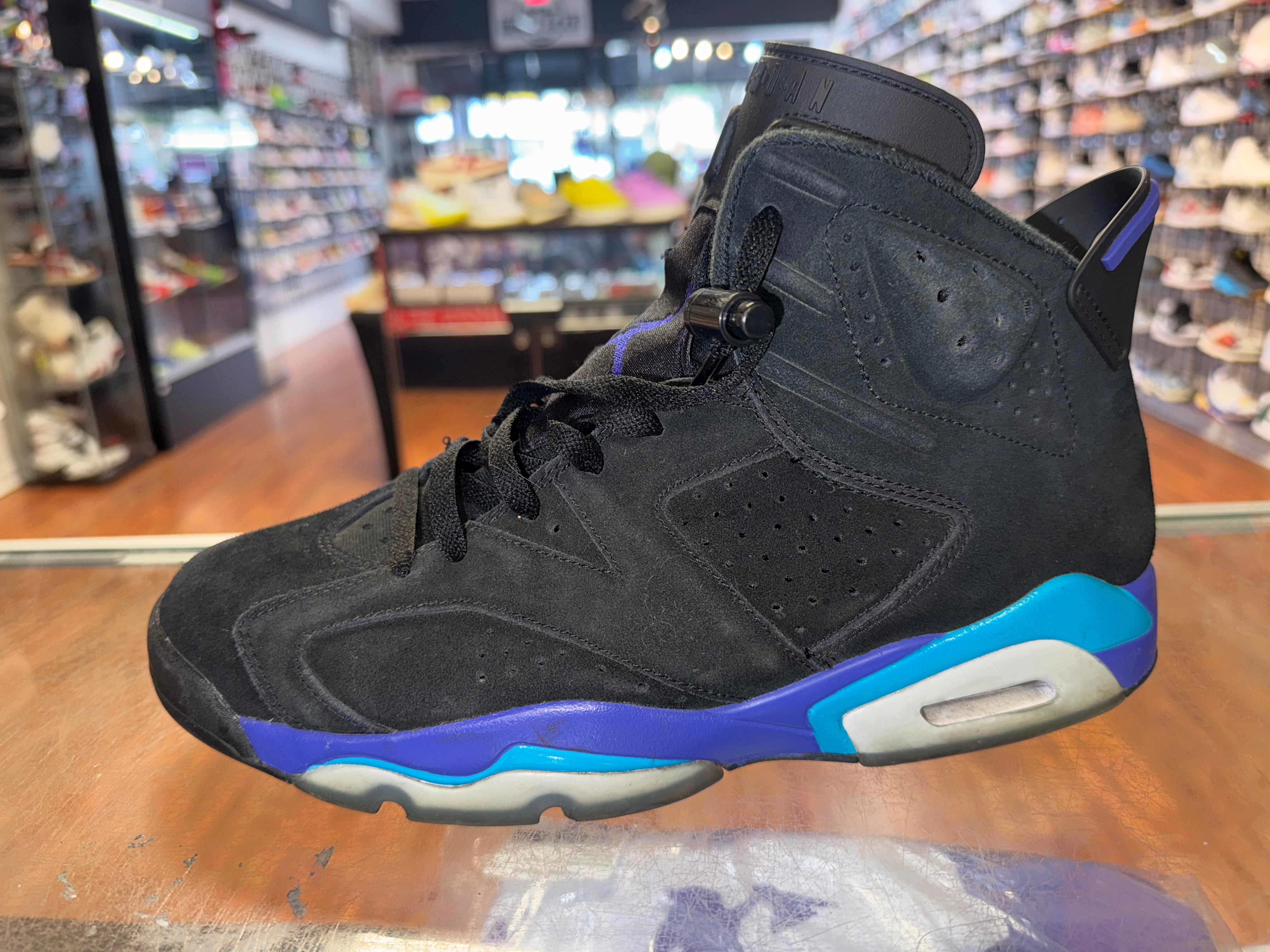 Size 10.5 Air Jordan 6 "Aqua" - NB