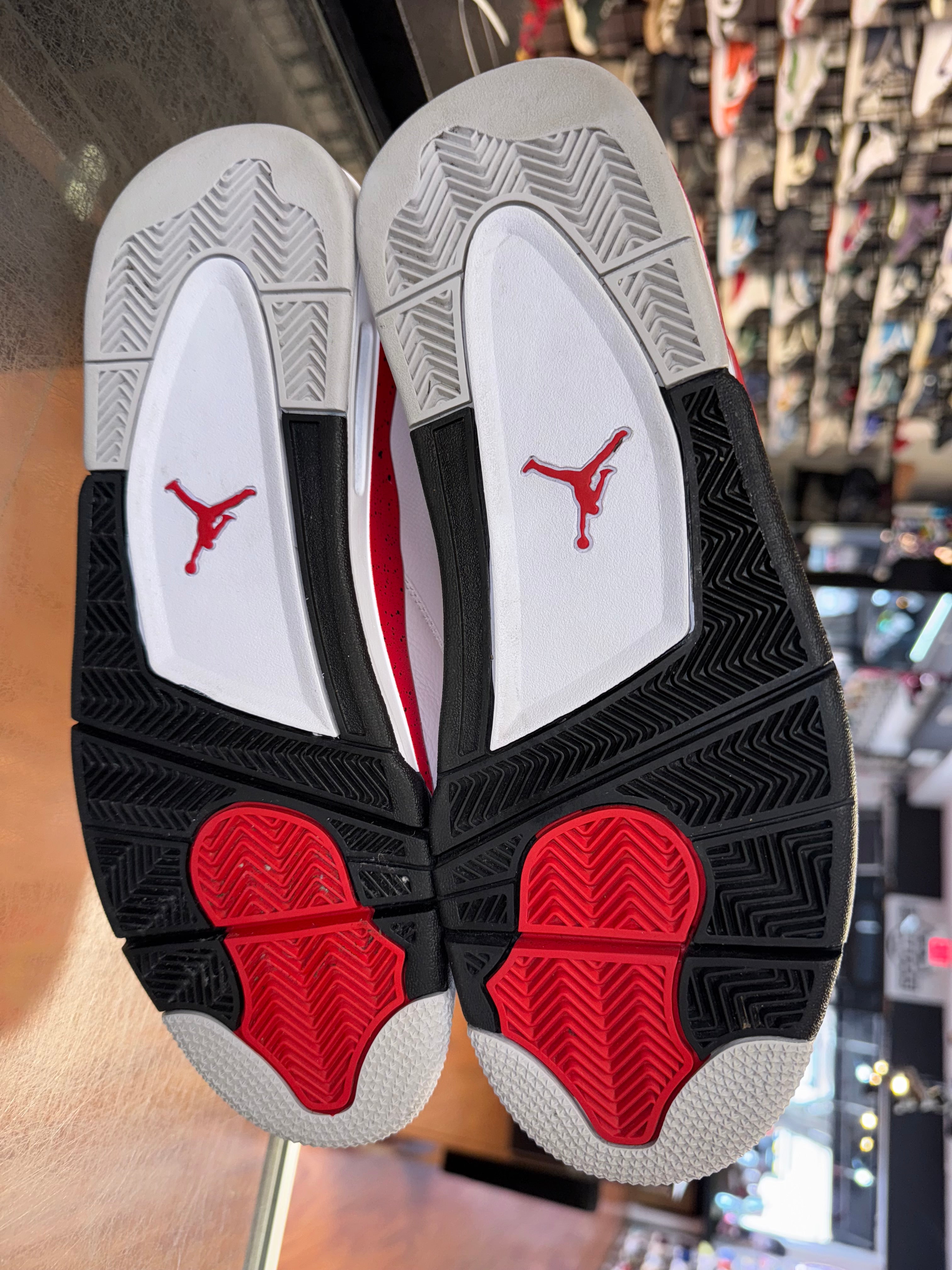 Size 11 Air Jordan 4 “Red Cement” Worn 1x