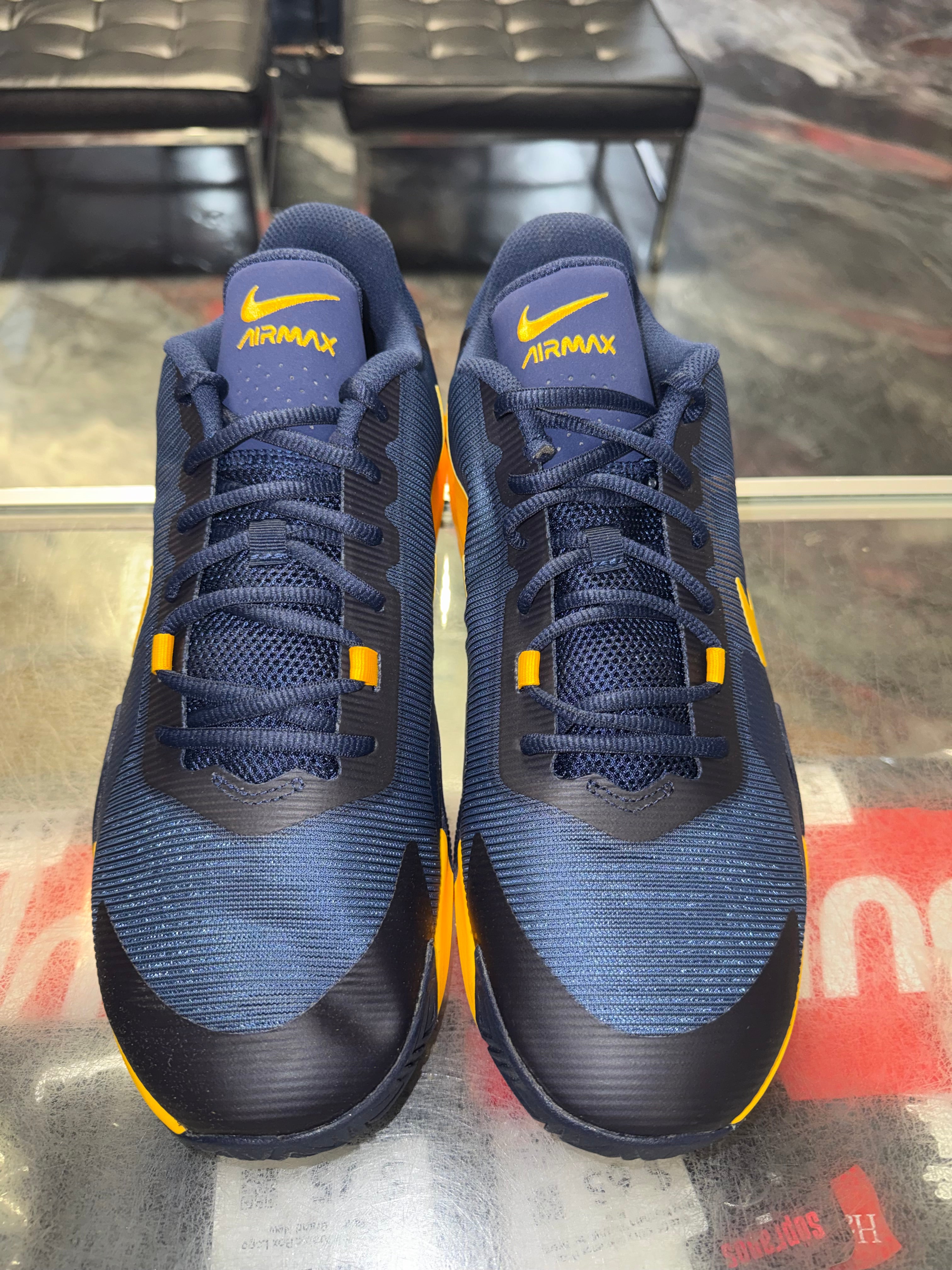 Size 13 Air Max Impact 4 “Navy/Yellow” Brand New