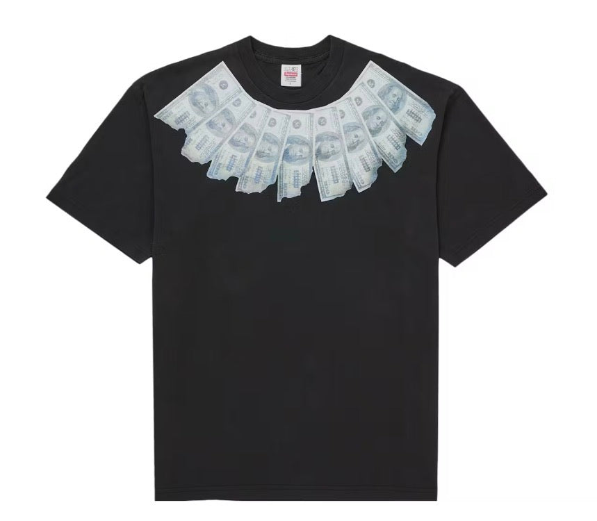 Size XL Supreme MM6 Maison Margiela Money Tee “Black” Brand New
