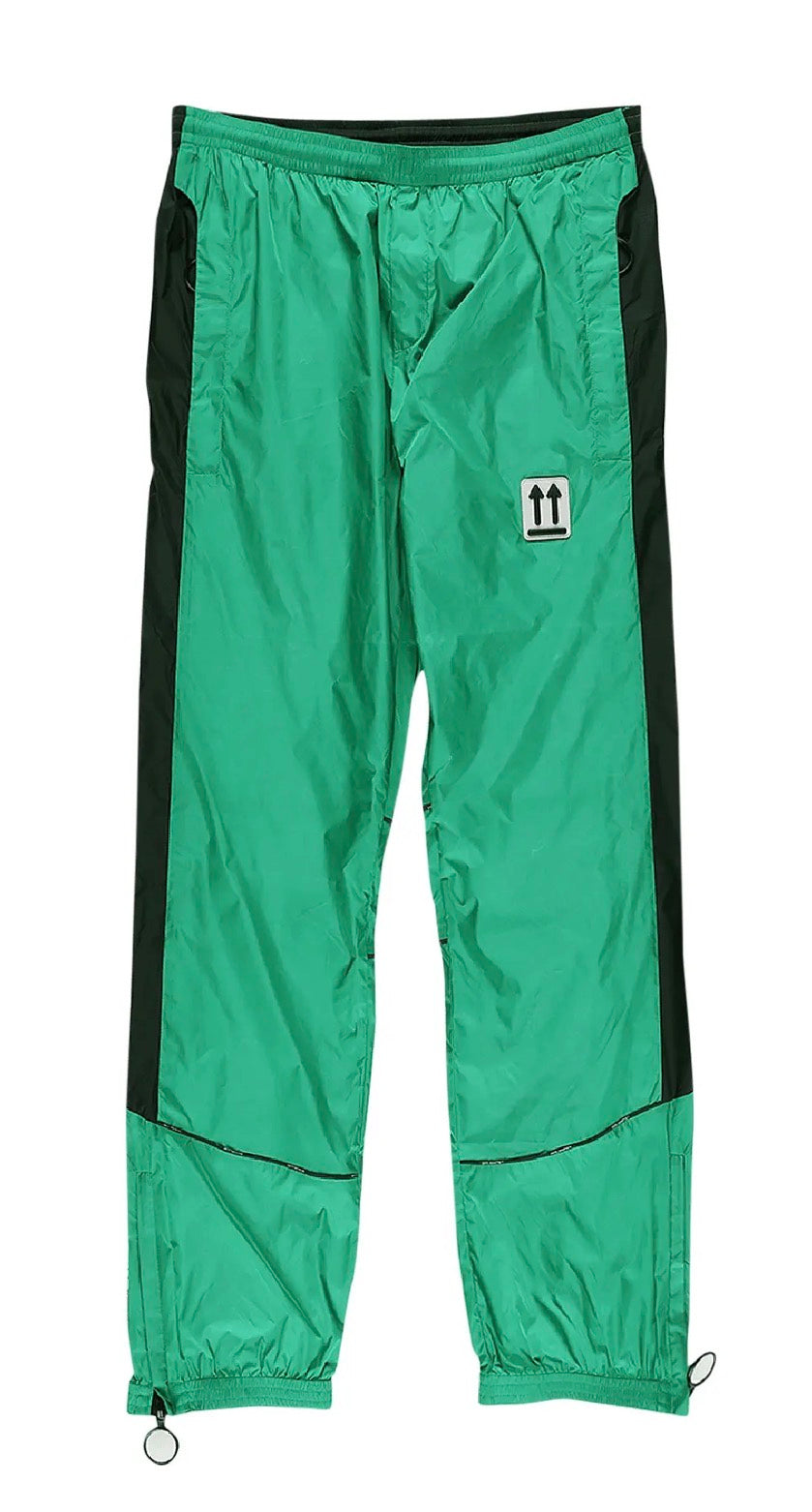 Size M Off White River Trail Track Pants “Green/Black”
