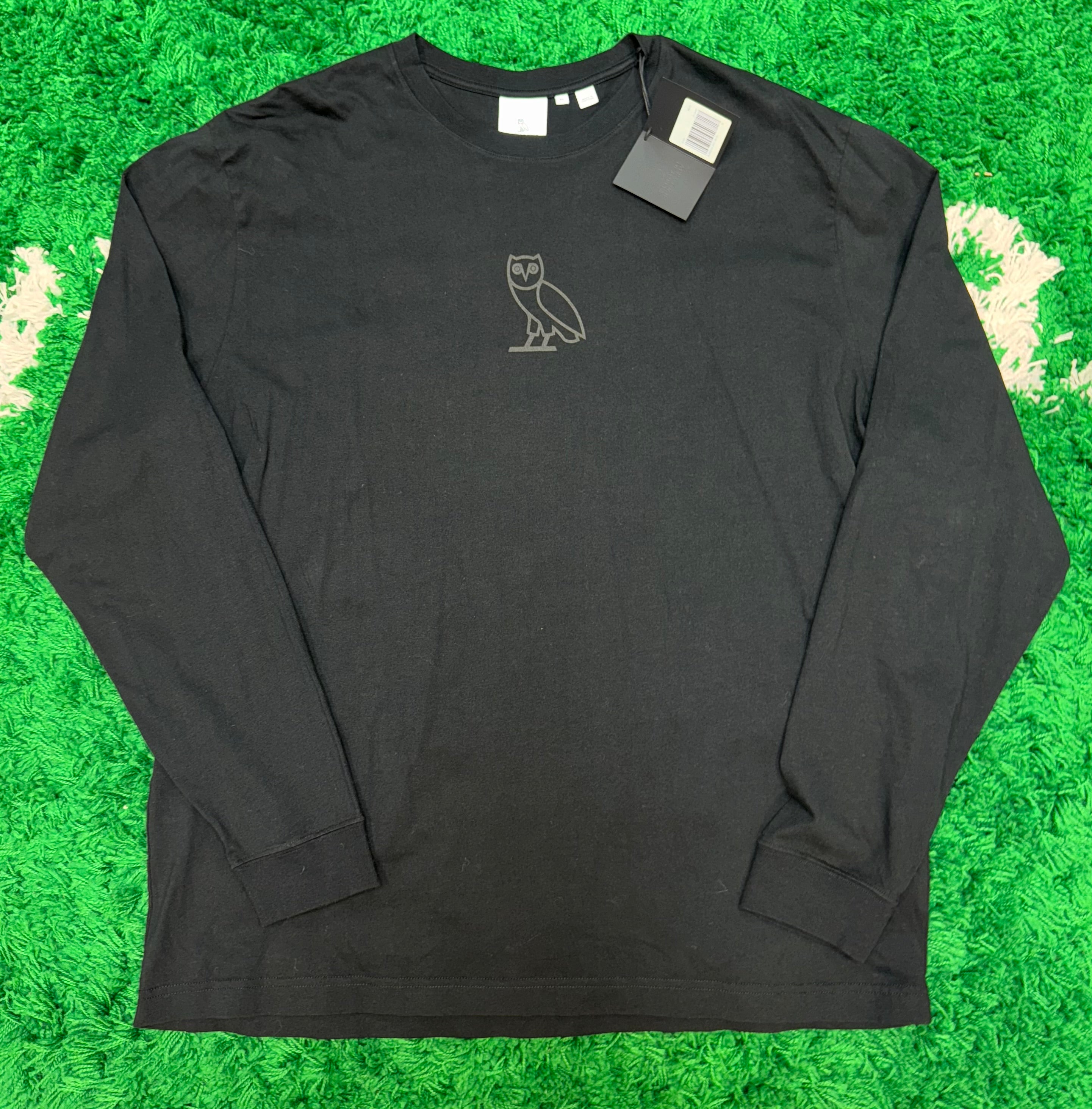 Size XL OVO Logo Long Sleeve “Black” Brand New