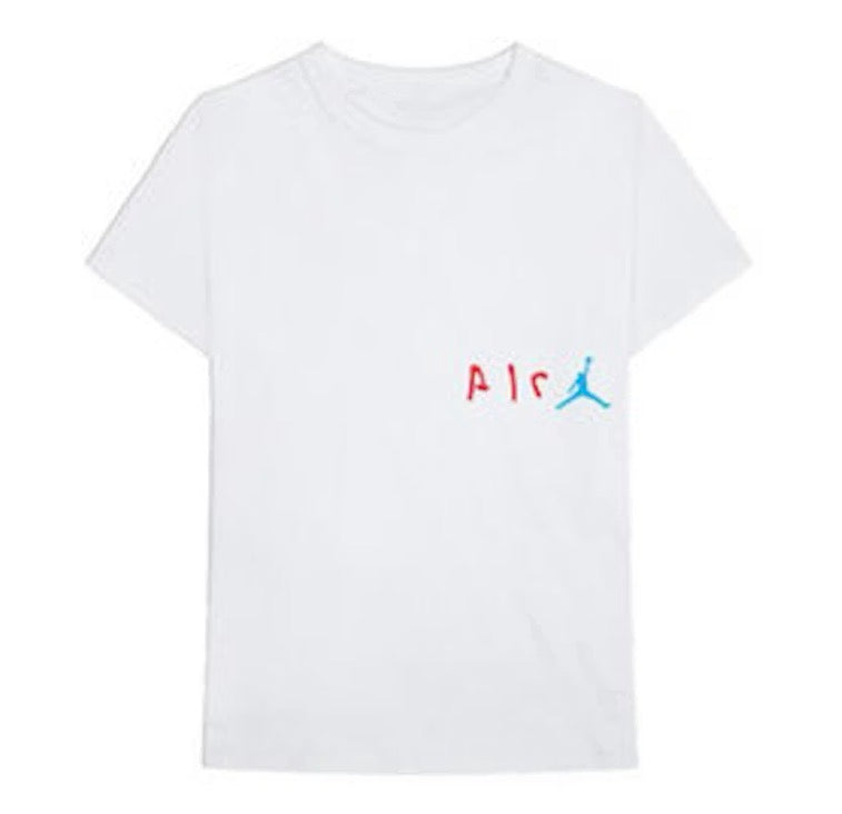 Size XXL Travis Scott x Jordan Cactus Air Tee “White” Brand New