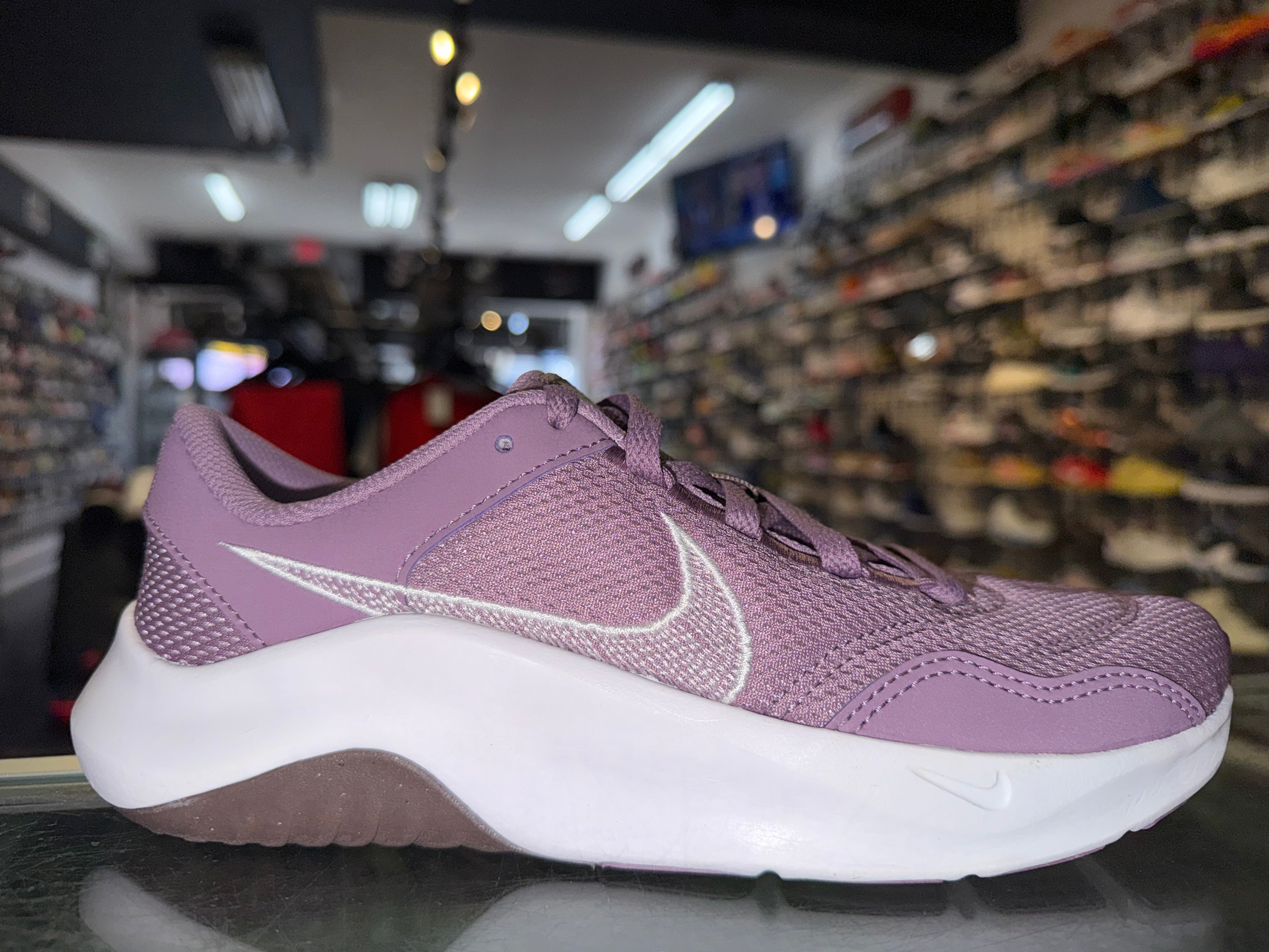 Size 5 (6.5W) Nike Legend Essential 3 “Violet” Brand New