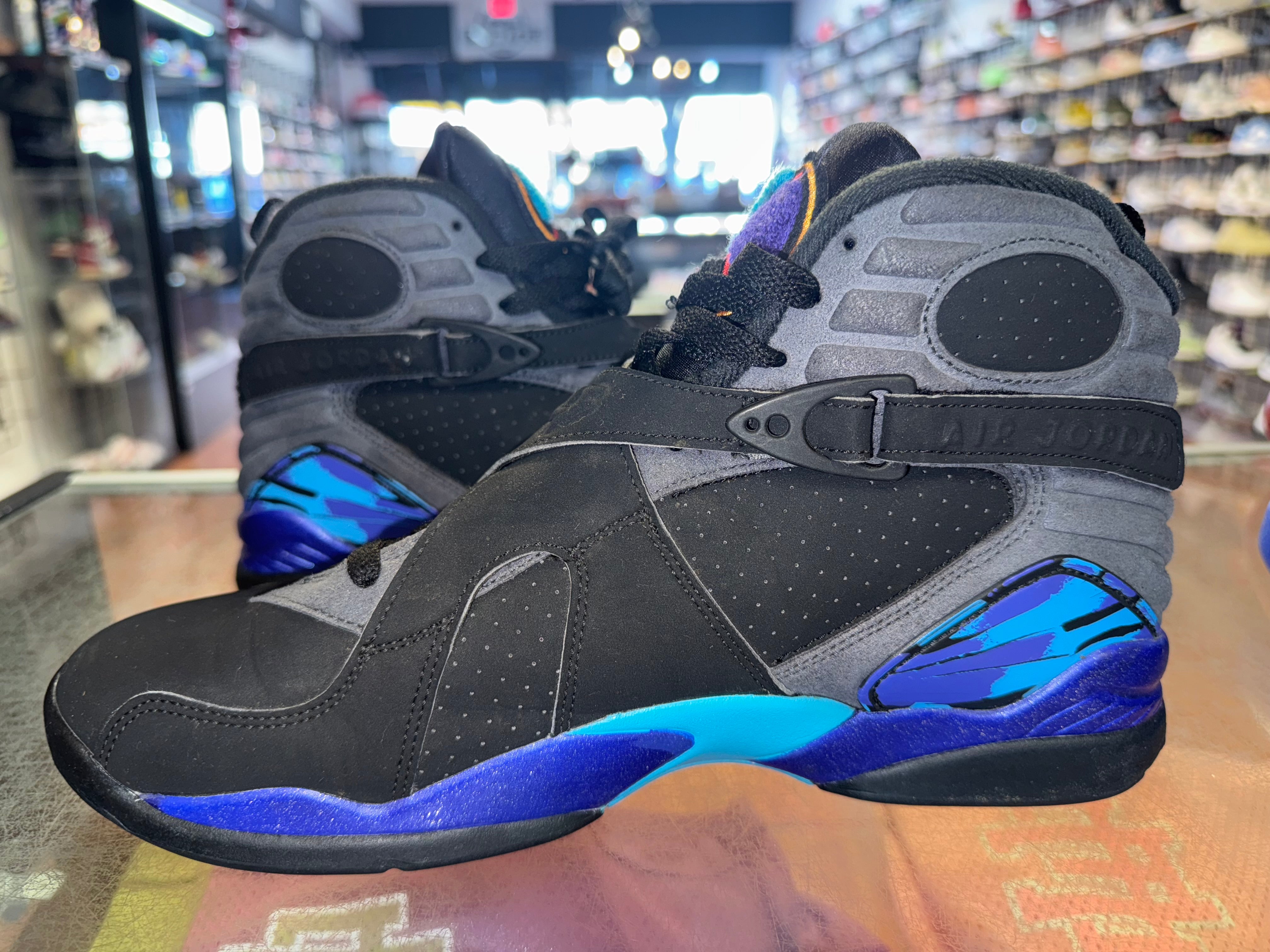 Size 10.5 Air Jordan 8 "Aqua" 2015