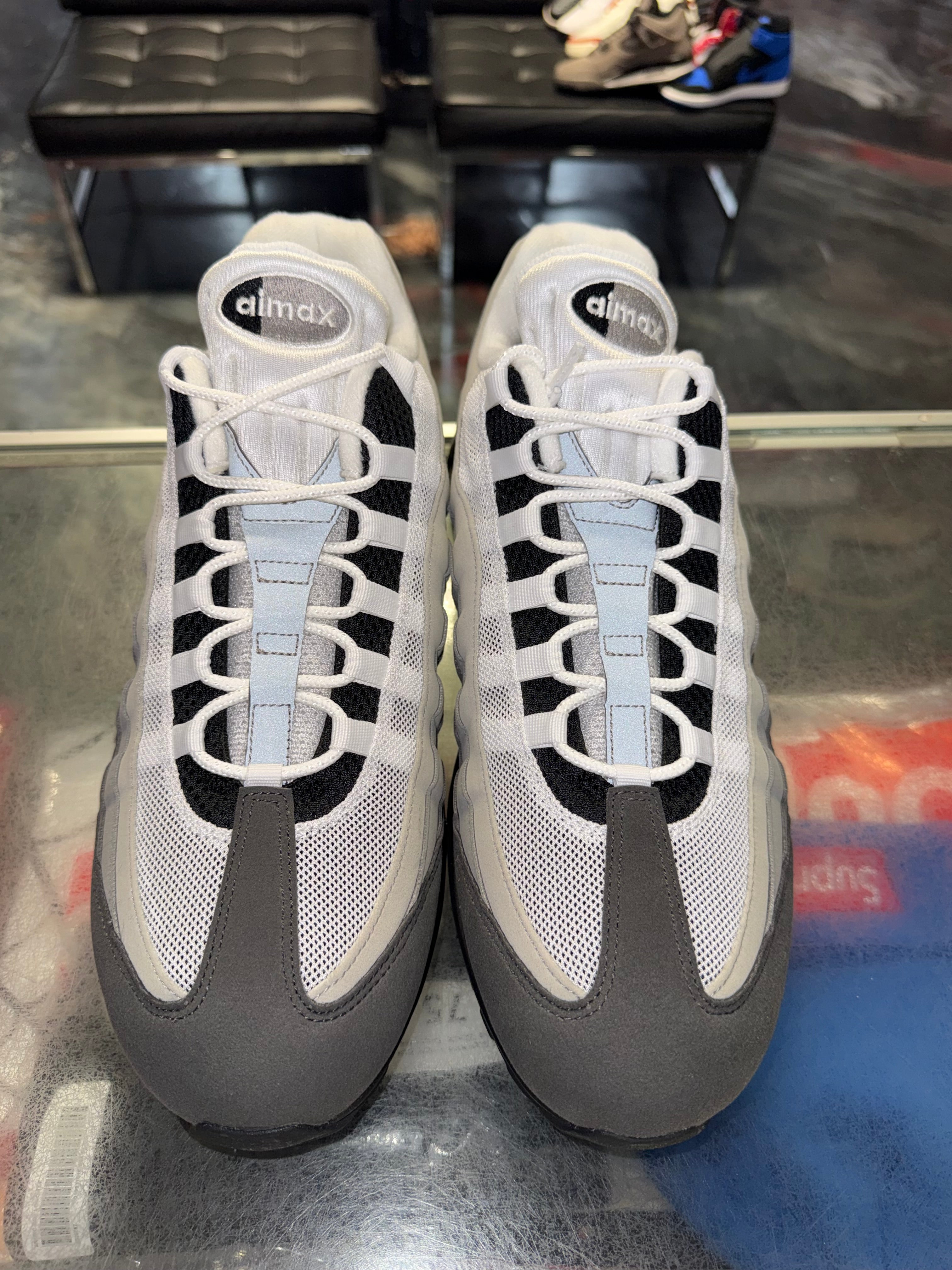 Size 15 (16.5W) Air Max 95 Big Bubble “Granite” Brand New