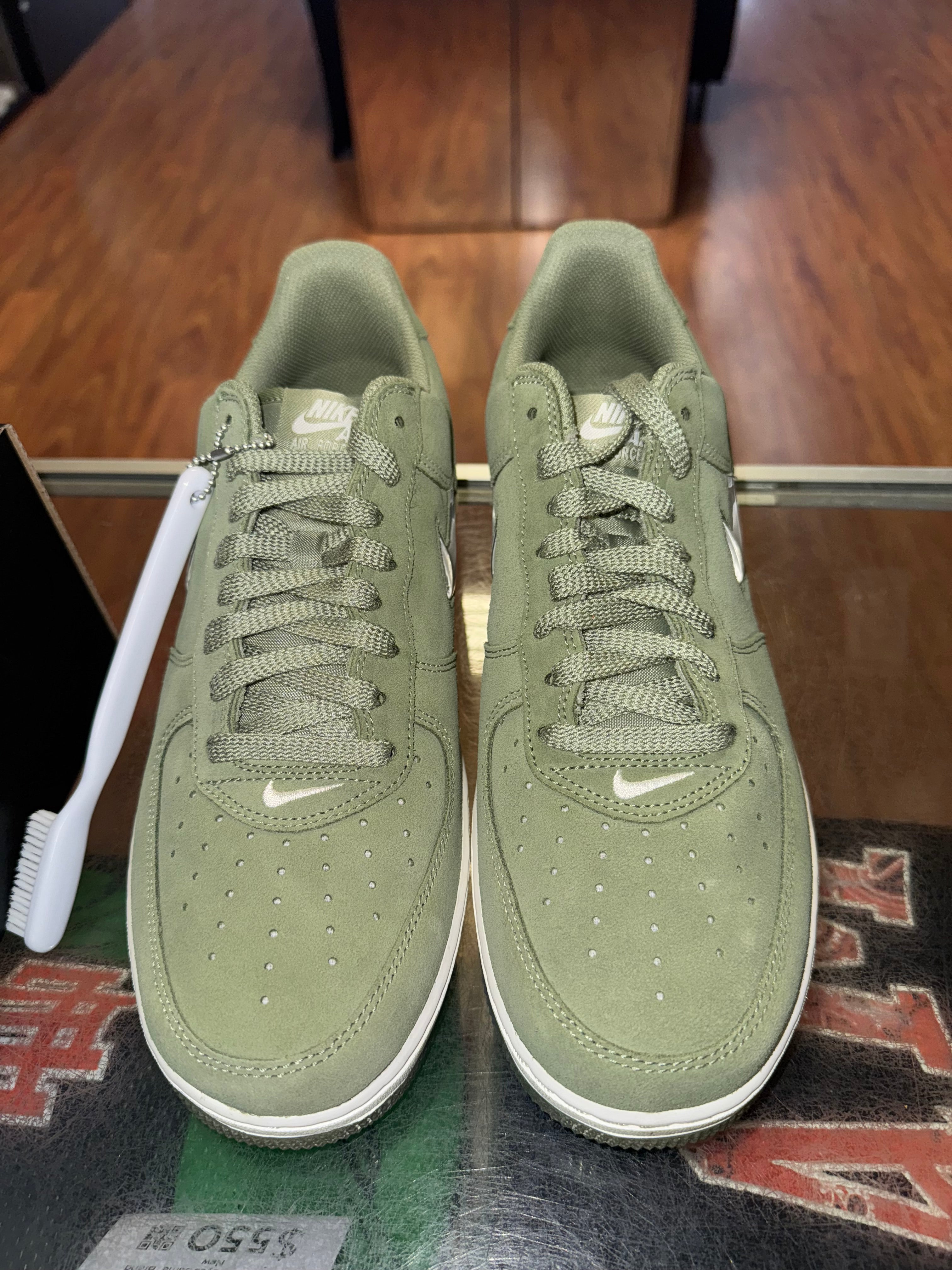 Size 10 Air Force 1 Color of the Month "Jewel Oil Green" Brand New