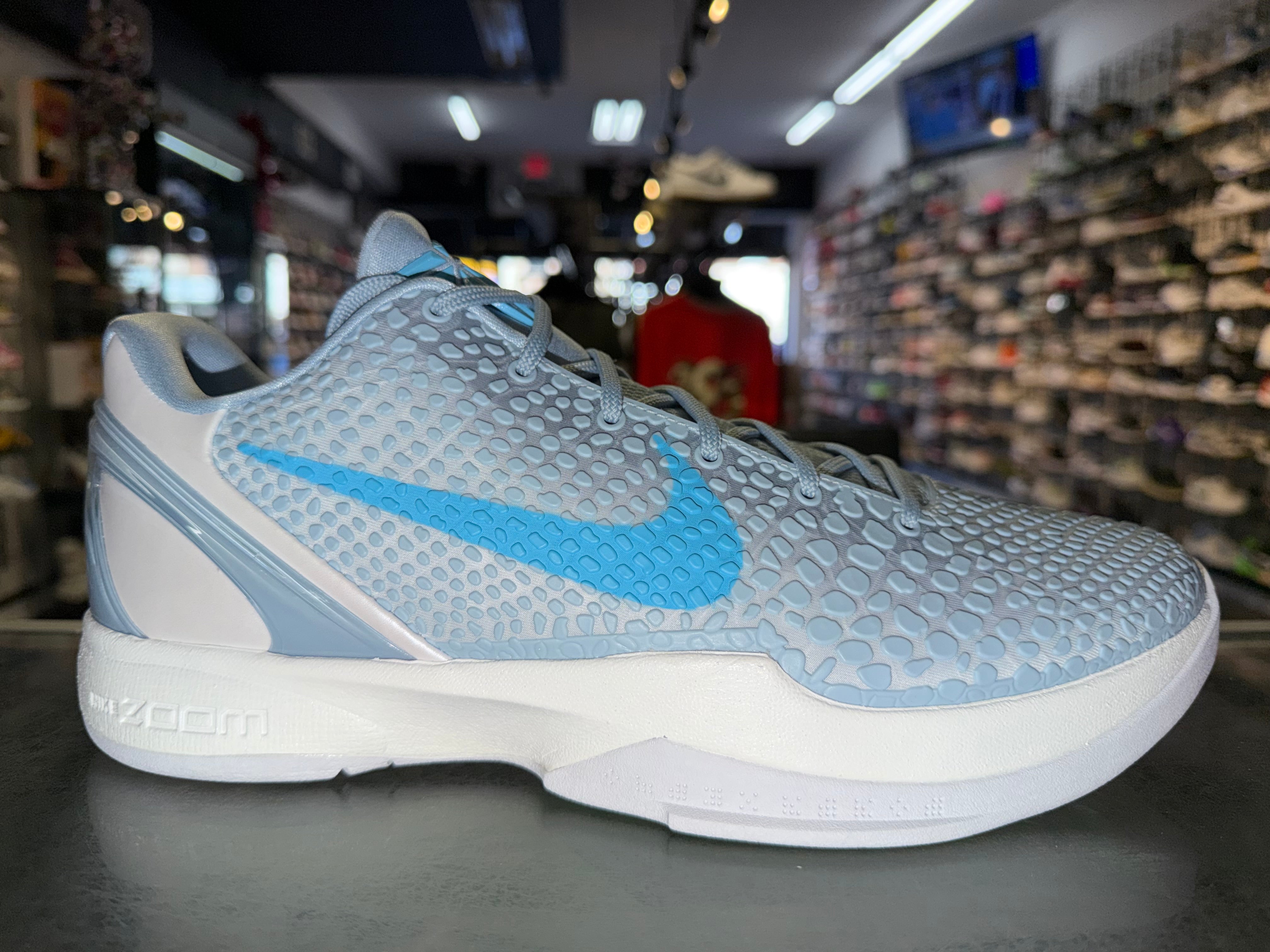 Size 12.5 Kobe 6 Protro Caitlin Clark "Light Armory Blue" Brand New