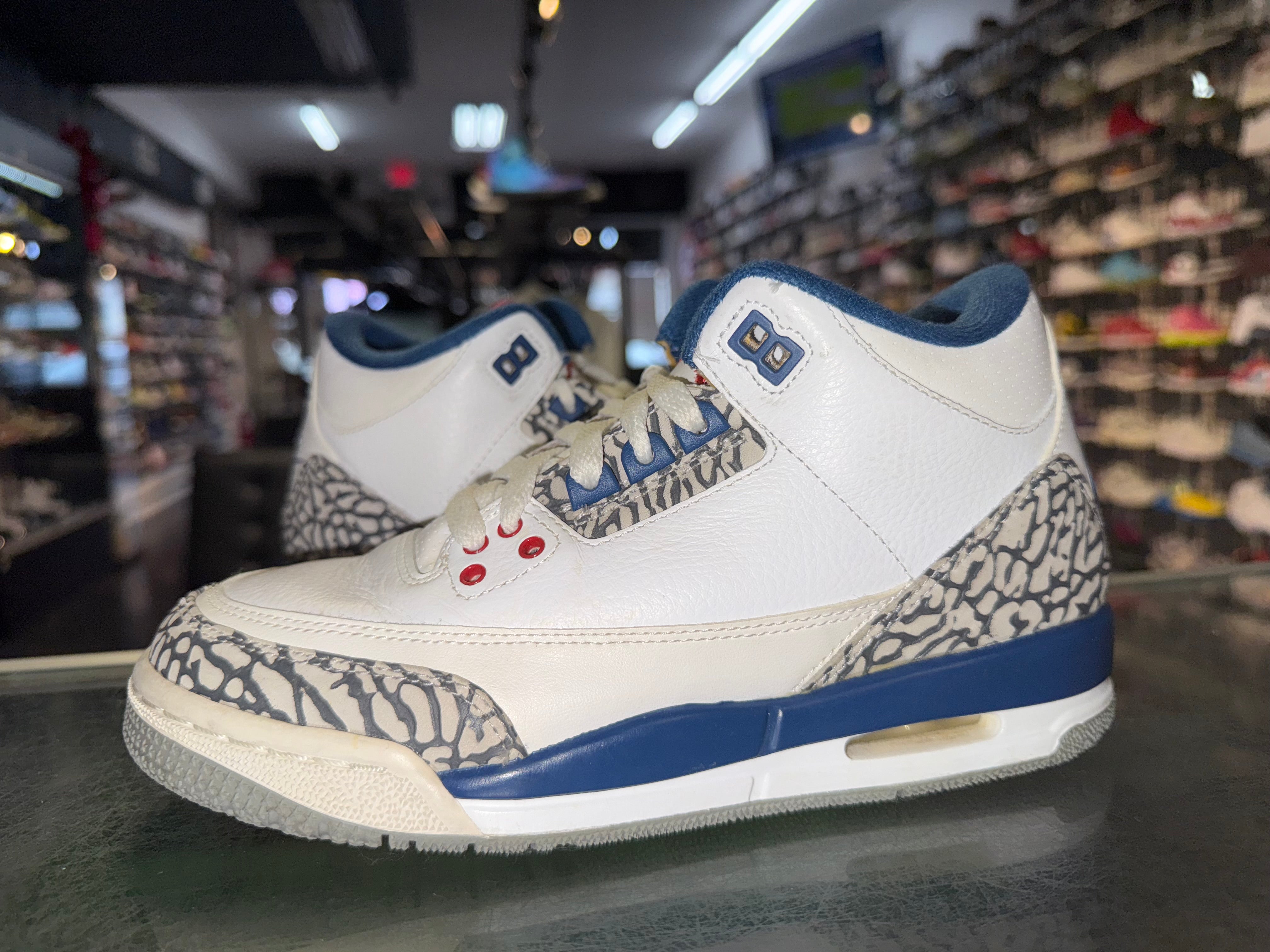 Size 4y Air Jordan 3 “True Blue”