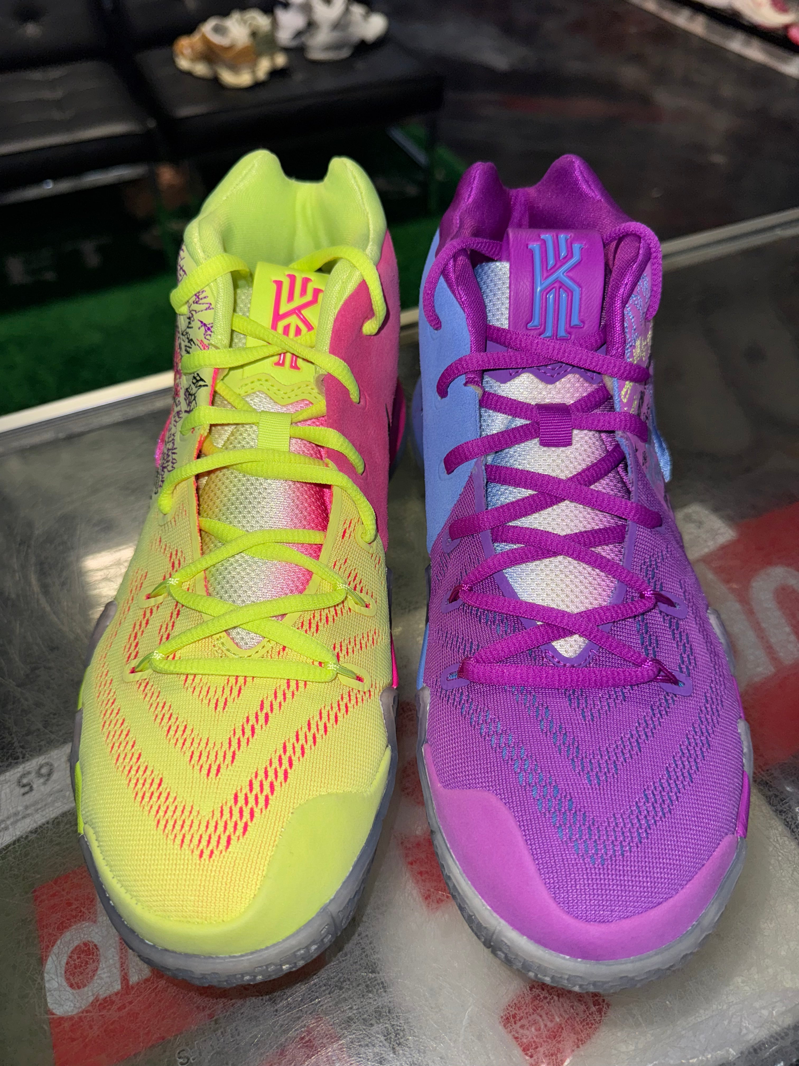 Size 10 Kyrie 4 "Confetti" Brand New