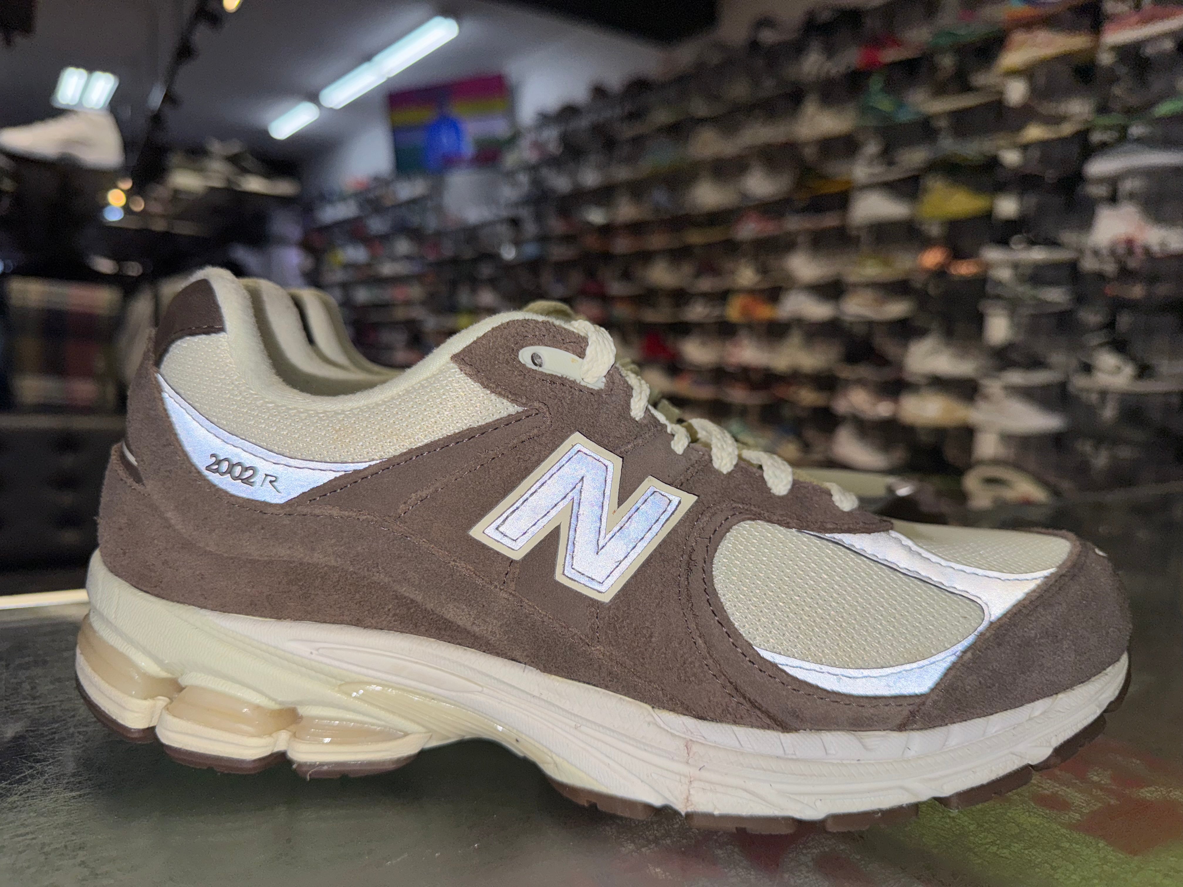 Size 10 New Balance 2002R "Brown Beige"