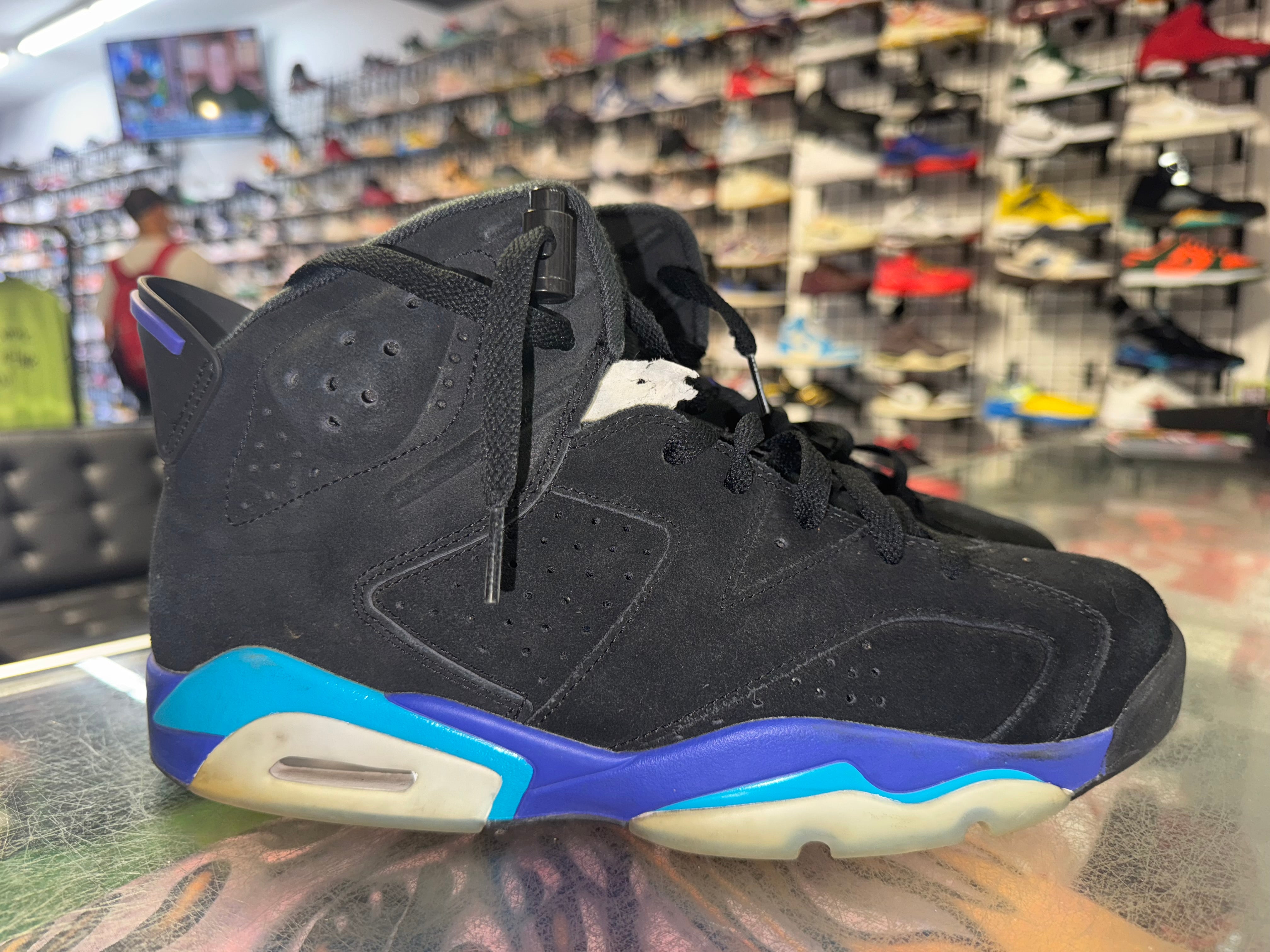 Size 10.5 Air Jordan 6 "Aqua" - NB