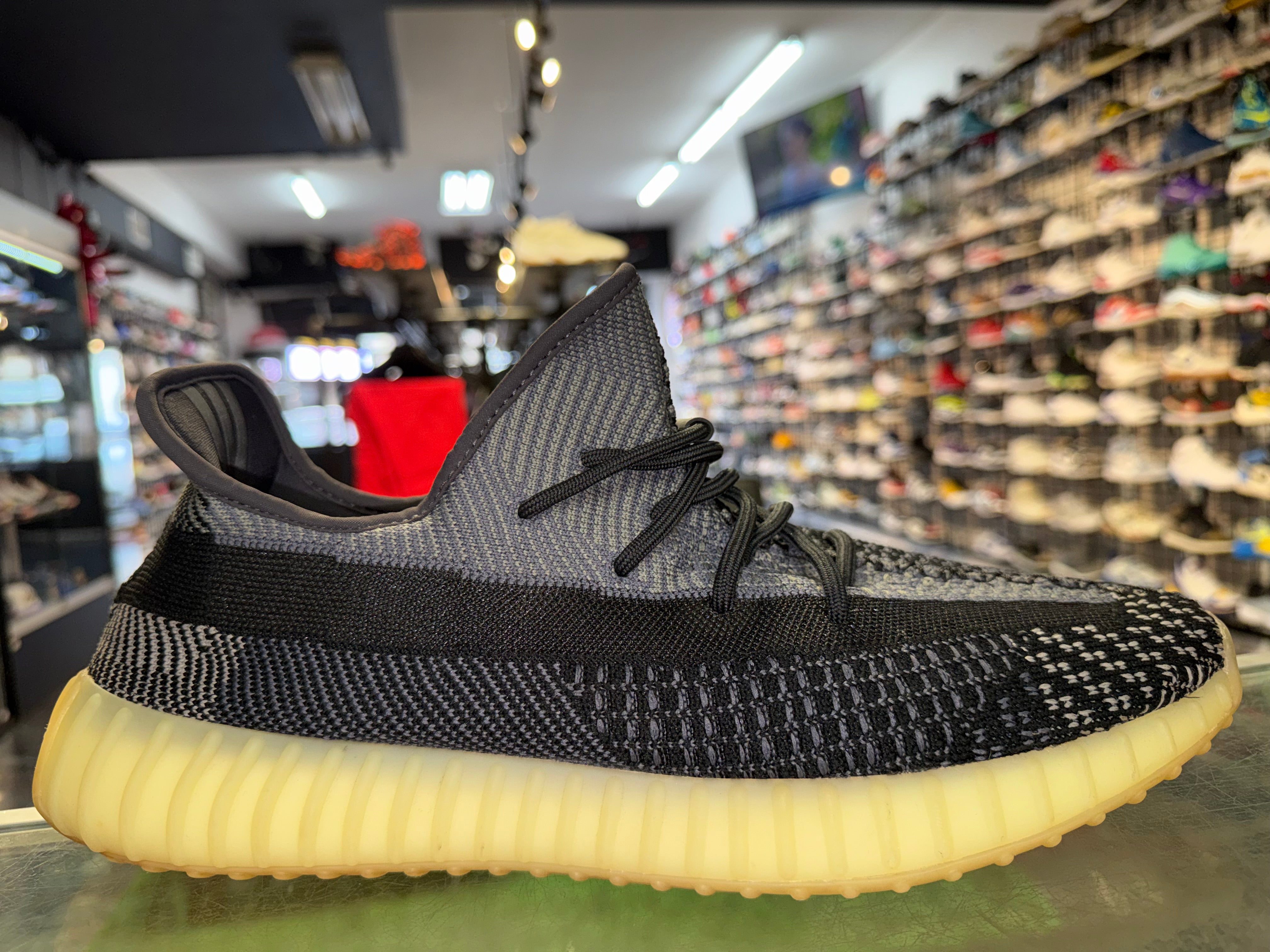 Size 14 Yeezy Boost 350 V2 "Carbon"