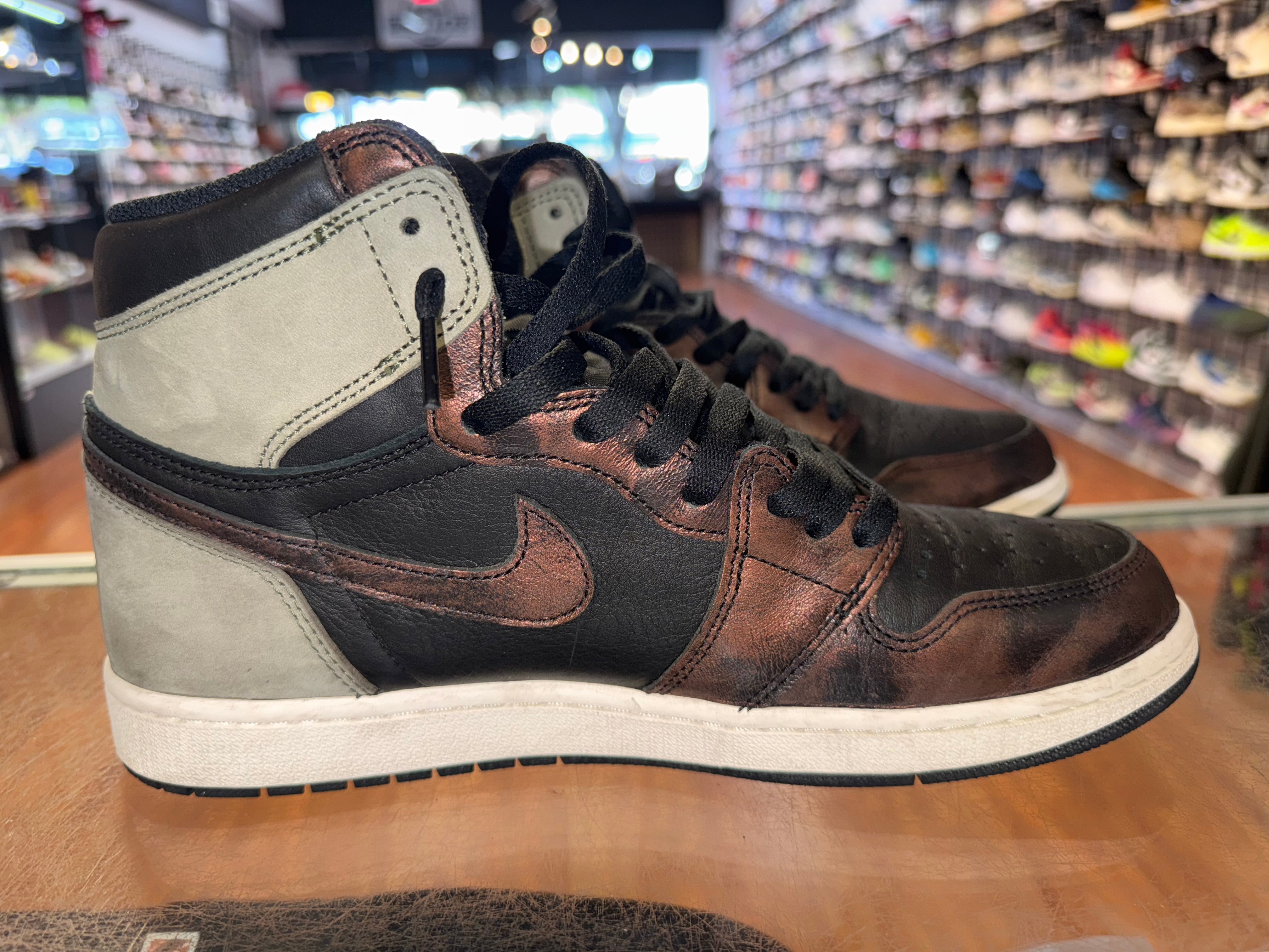 Size 11 Air Jordan 1 "Light Army Rust Shadow Patina"