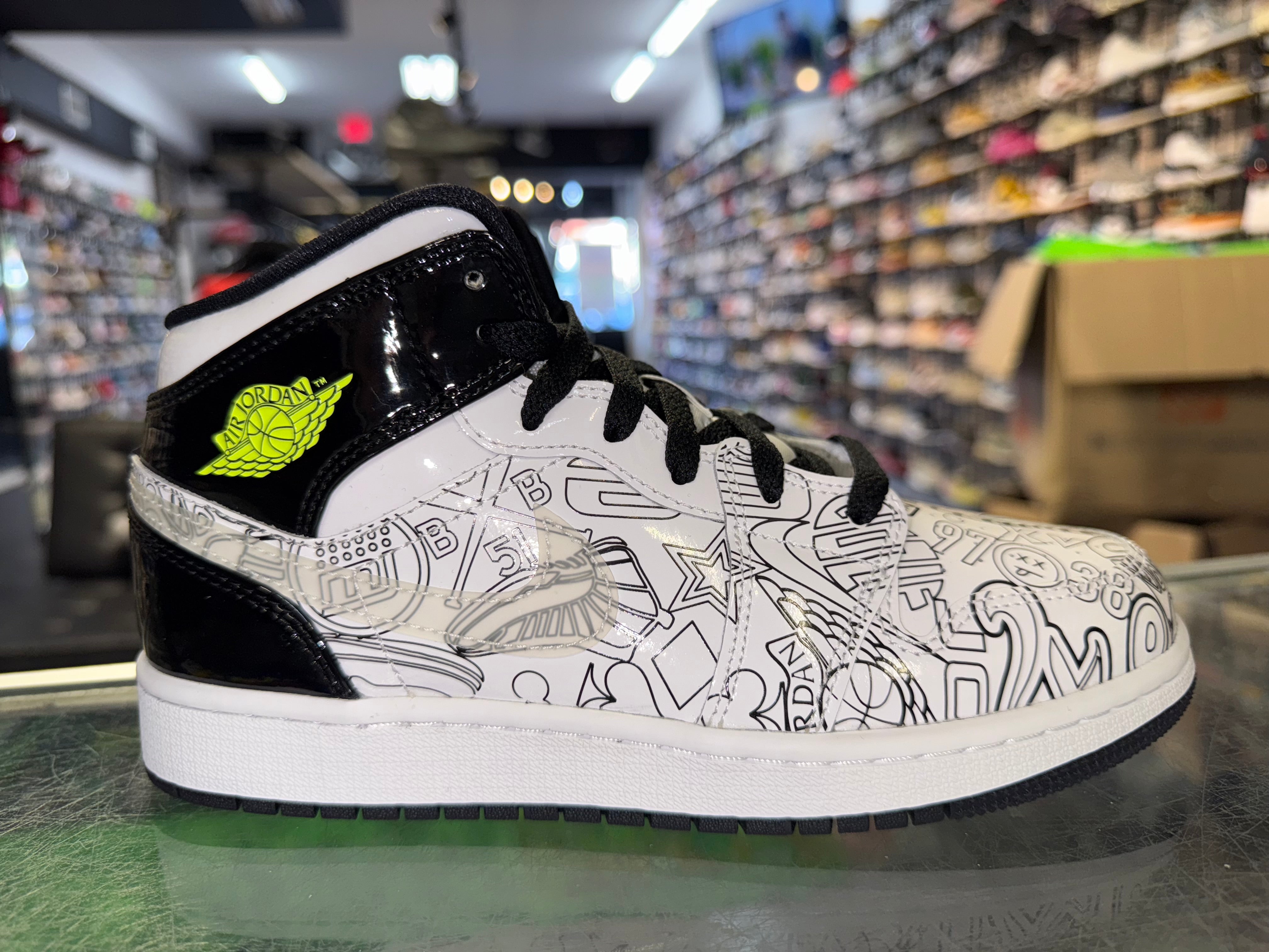 Size 4.5y Air Jordan 1 "DIY" Brand New