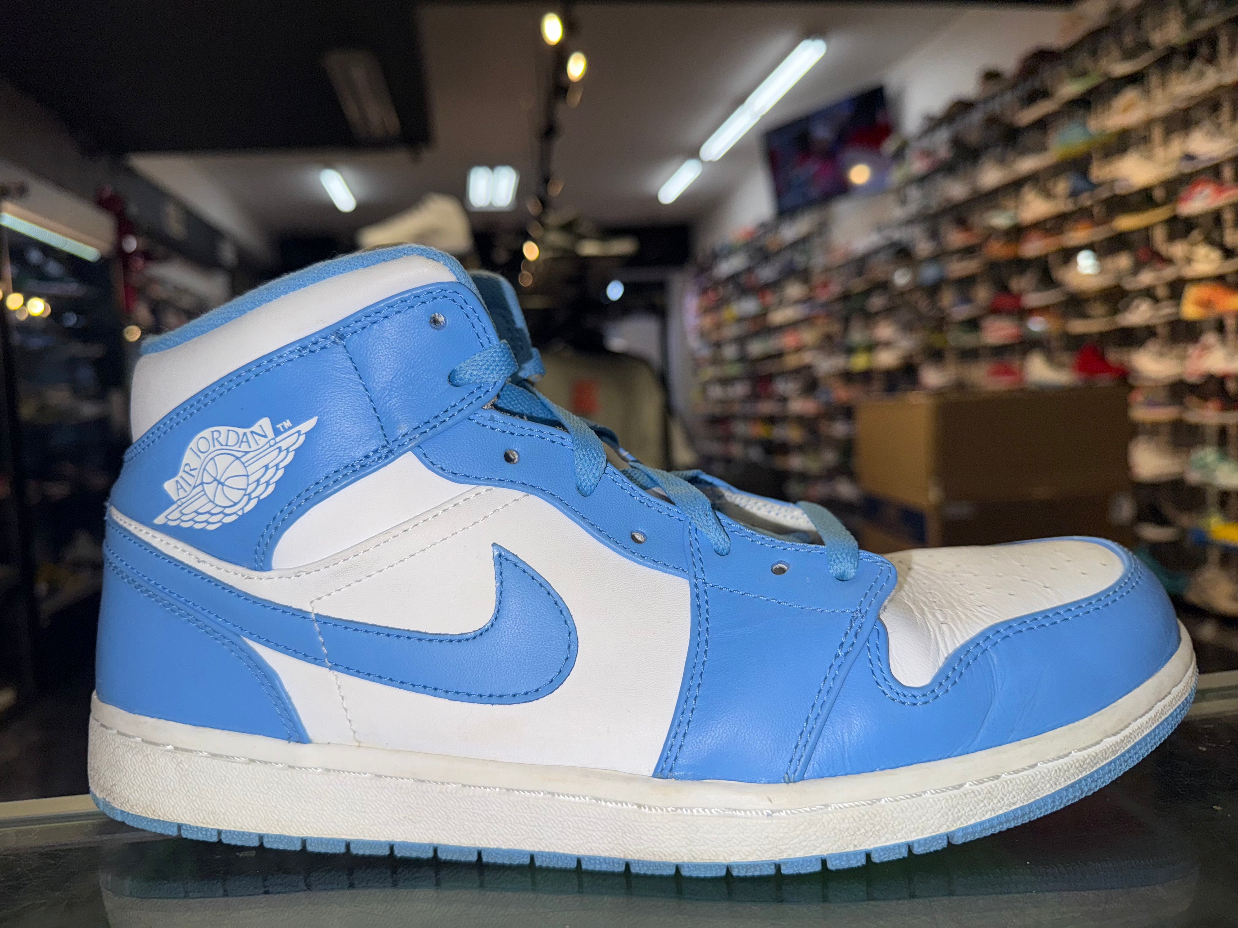 Size 11.5 Air Jordan 1 Mid "UNC"